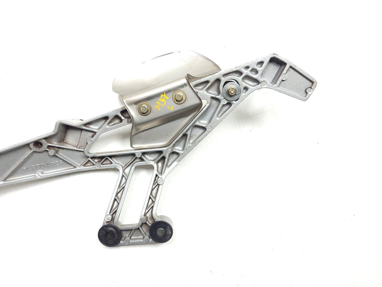 Genuine Ducati Monster M600 M620 Left Side Rearset Foot Peg Bracket Mount OEM Replacement - Perfect for Motorcycle Repair & Racing Upgrades