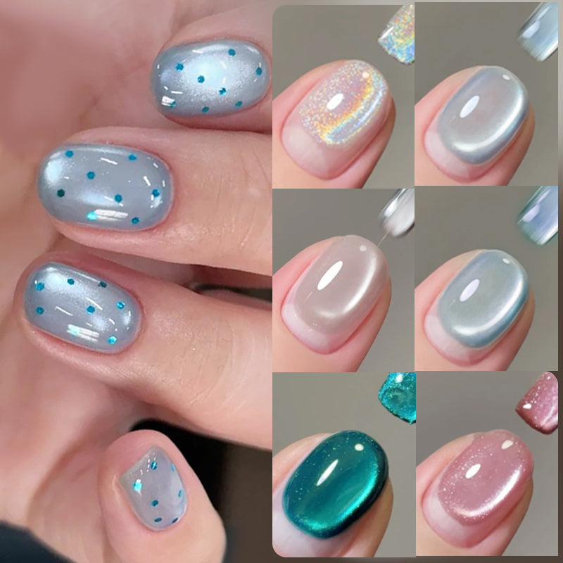 10ml Cat Magnetic Gel Polish - Long Lasting Nail Polish for Salon & Home Manicure - Perfect for Nail Art & DIY Nail Designs