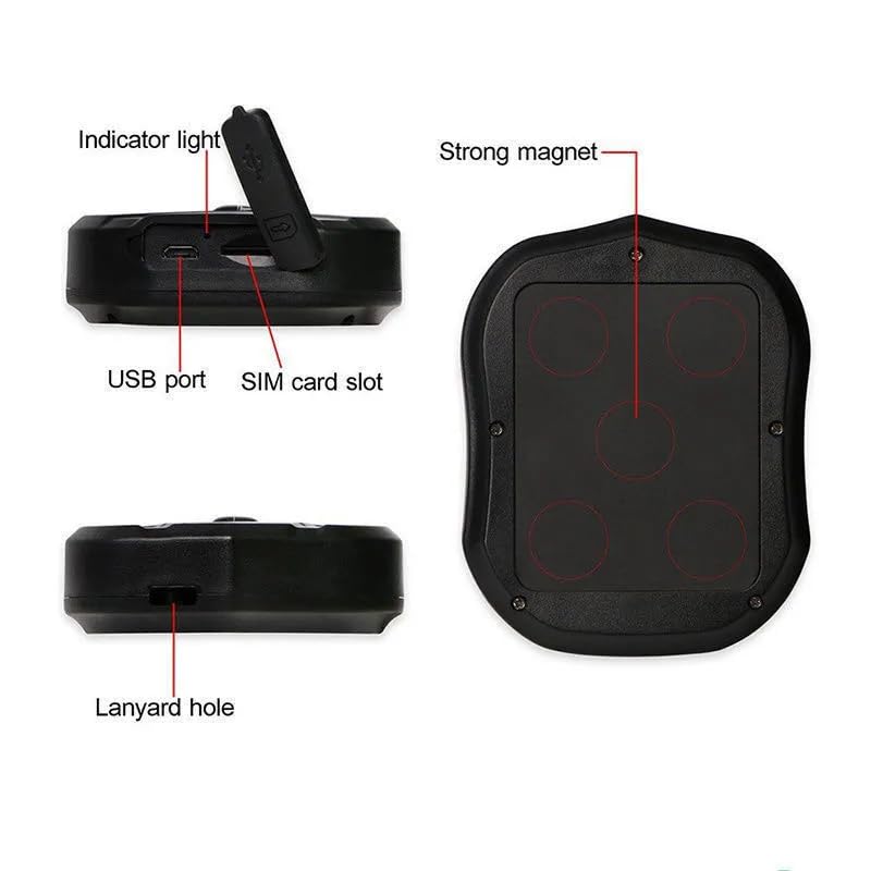 Mini Waterproof GPS Tracker with Magnet - for Kids, Pets & Cars Tracking