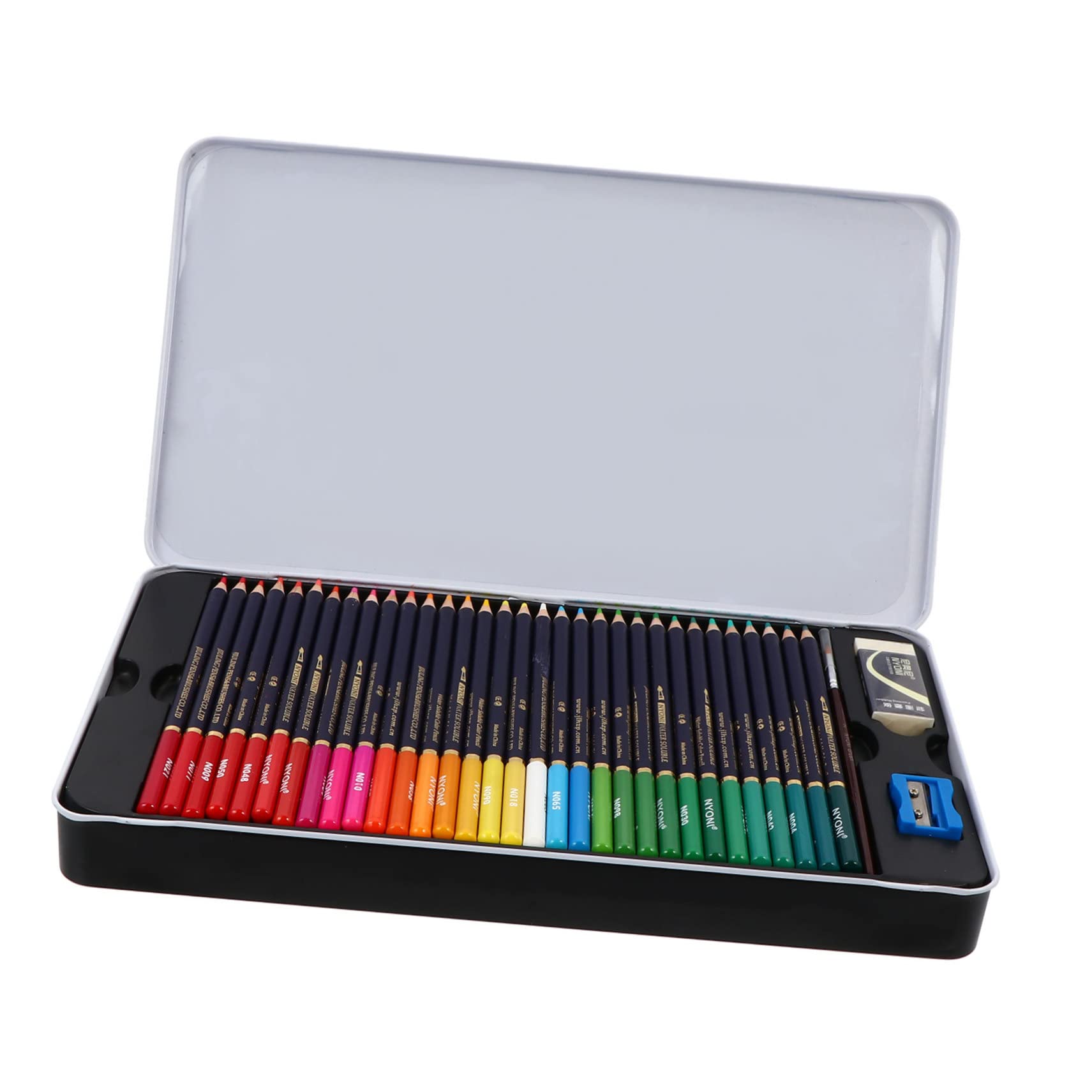 VILLCASE 100 72-Color Erasable Colored Pencils Set - Vibrant Highlighters & Carbon Pencils for Artists, Students & Coloring Books - Perfect for Sketching, Note-Taking & Creative Projects