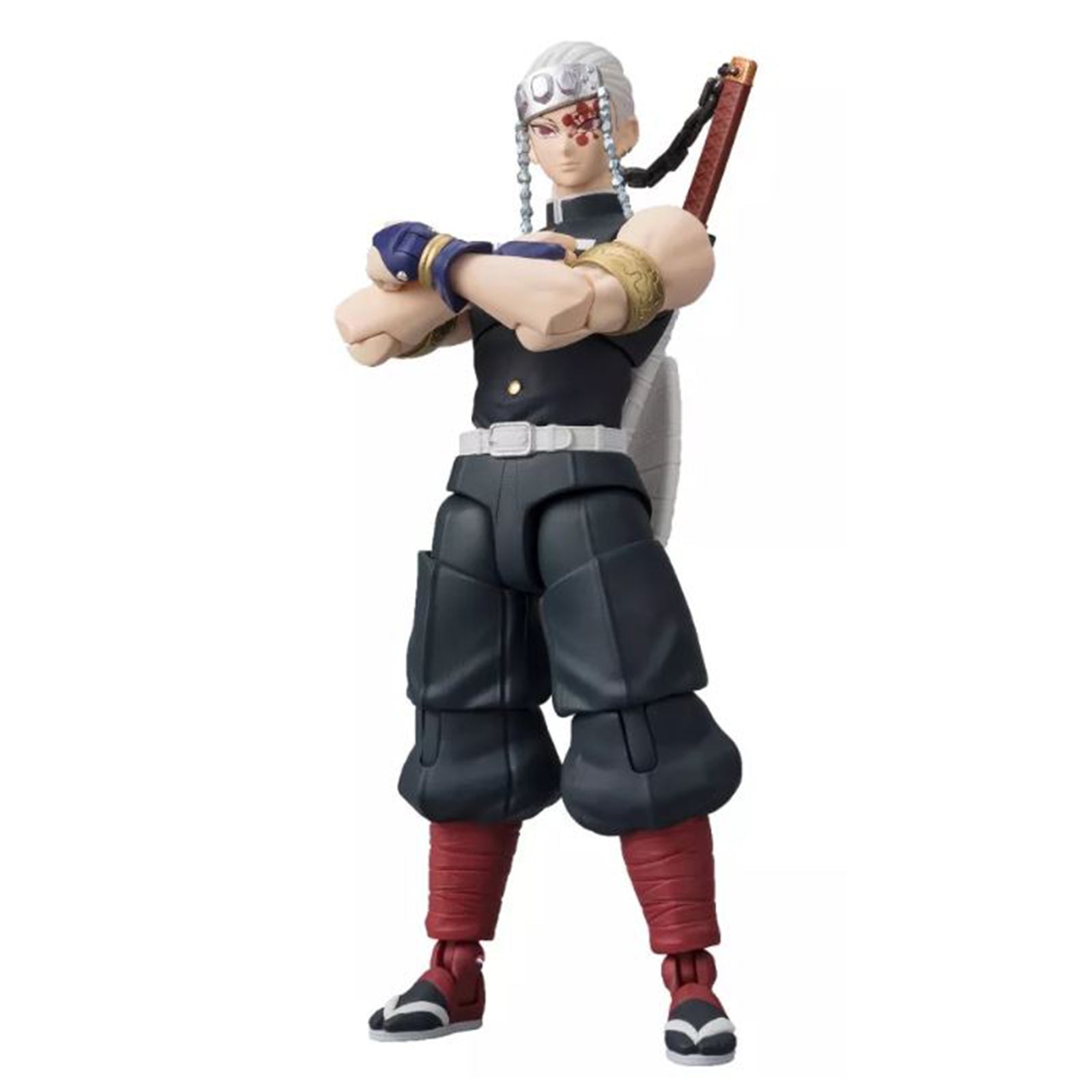 Bandai Demon Slayer Ultimate Legends Tengen Uzui Action Figure - Anime Collectible Toy for Fans - Perfect for Display, Gifts & Cosplay Scenes