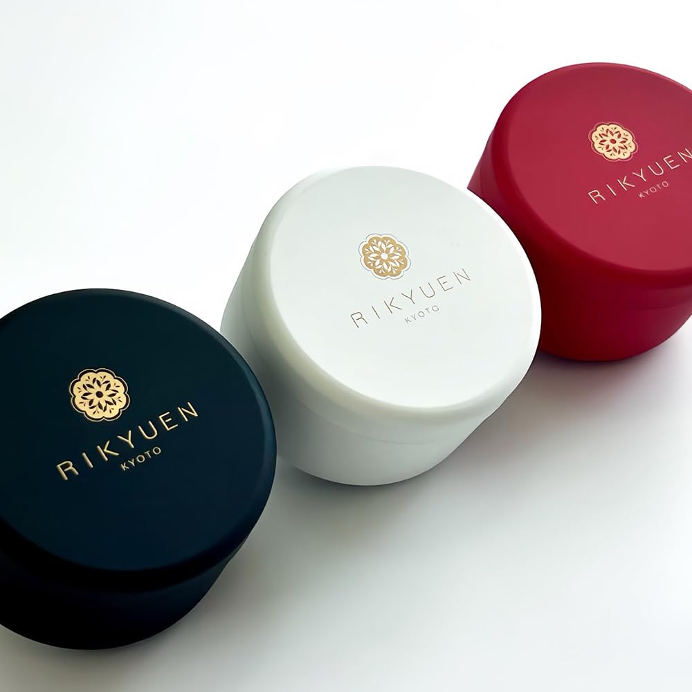 Premium Kyoto Rishuken RIKYUEN03 Tea Gift Set - Hoji White Sencha, Asamiya Black Tea, Mid-Chugen Tea Bags (Black/White/Red) - Perfect for Japanese Tea Ceremonies, Gifts & Daily Relaxation