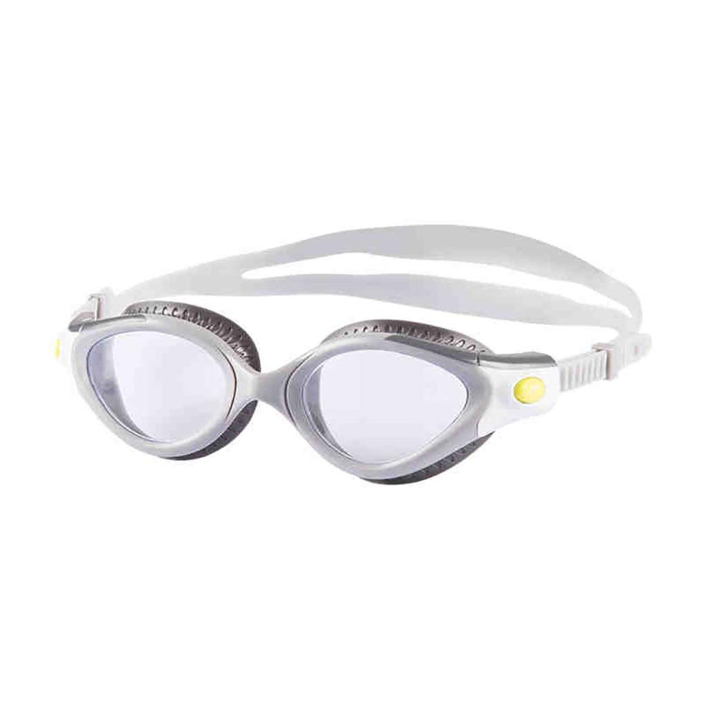 TYJUSA Full Face Snorkel Mask - Anti-Fog Swimming Goggles with Flexible Silicone Skirt for Women & Men - Perfect for Snorkeling, Swimming & Beach Vacations (White)