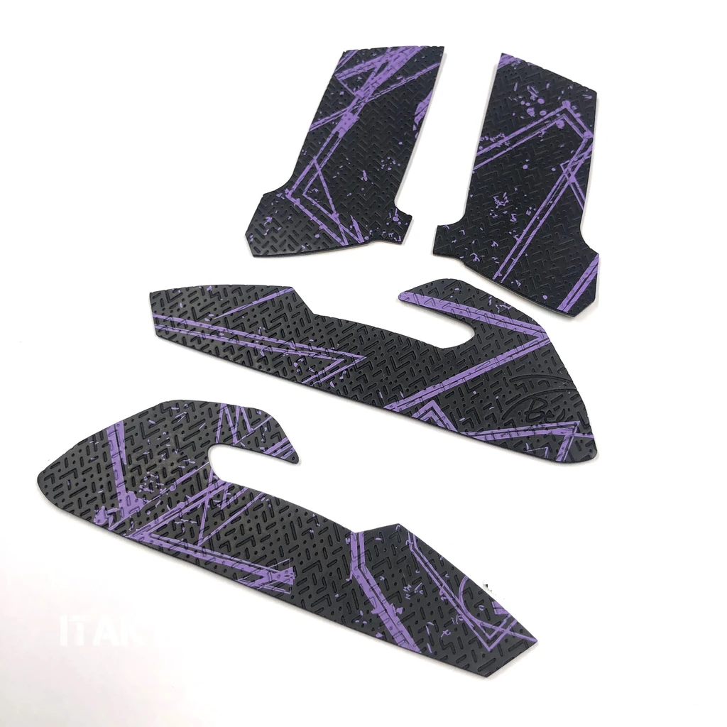 BT.L Ergonomic Mouse Grip for Razer Viper & Viper Ultimate - Anti-Slip Black & Purple Gaming Mouse Grip Tape - Perfect for FPS, MOBA & Long Gaming Sessions