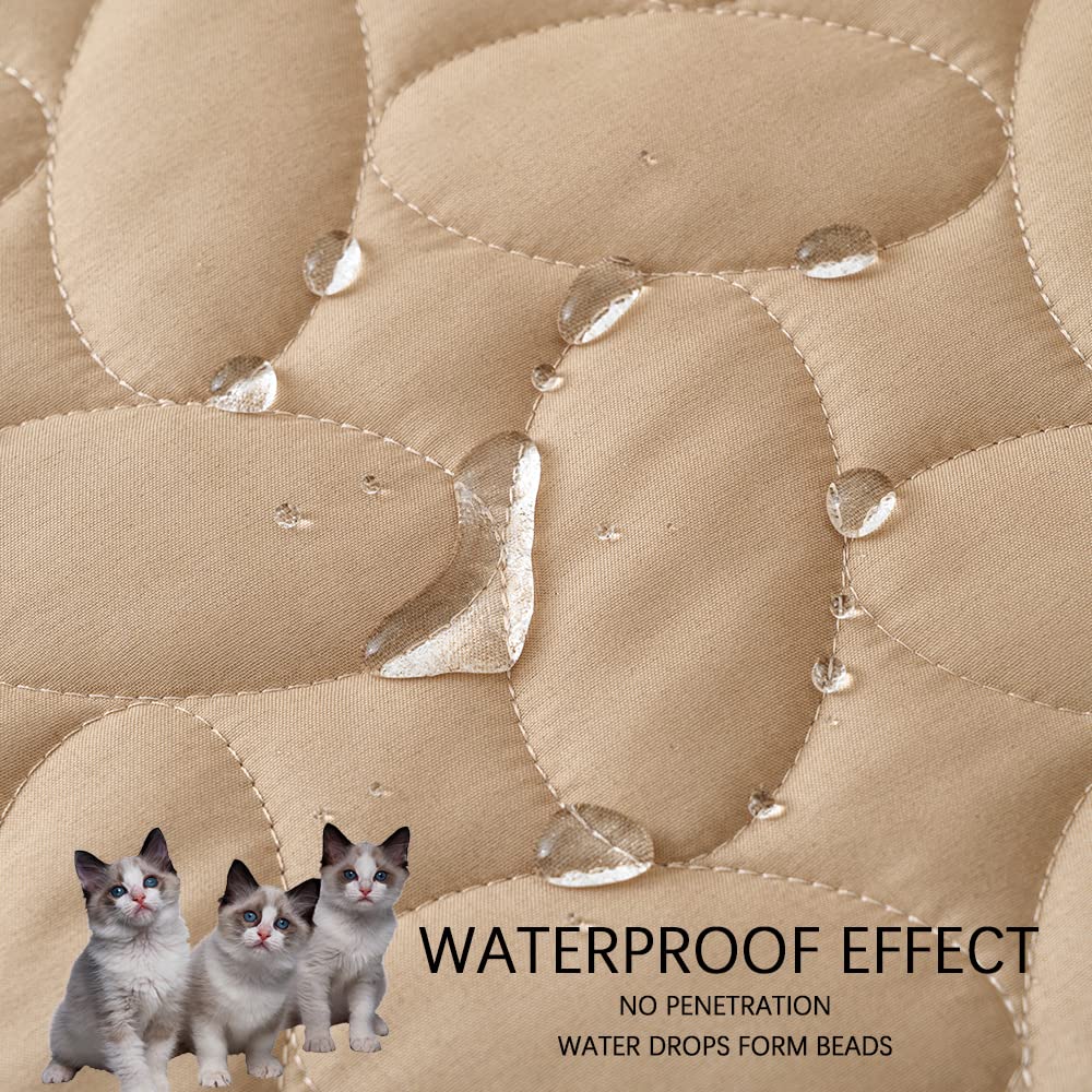 Waterproof Ameritex Pet Bed Cover & Dog Blanket for Sofa & Furniture - New Pattern Design - Perfect for Home, Couch & Pet Protection