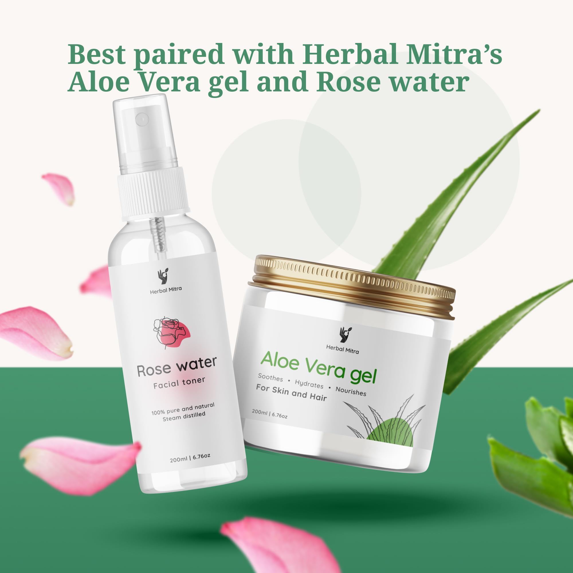 Herbal Mitra 100% Pure Beetroot Powder (200g) - Natural Skin Brightening, Glowing Face Pack for Healthy Pinkish Skin & Rosy Cheeks | Sulfate-Free, Paraben-Free | Perfect for DIY Face Masks & Natural Beauty Routines for Men & Women