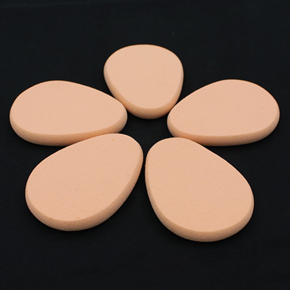 5-Pack Smooth Makeup Sponges - Flawless Foundation & Powder Blender Beauty Sponge Set for Professional Makeup Application - Perfect for Daily Use, Travel & On-the-Go Touch Ups