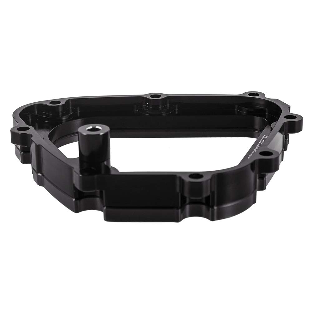 Aluminum Motorcycle Pulse/Timing Cover - Right Engine Case Accessory for Yamaha MT09 FZ09 FJ09 XSR900 Tracer900 GT Niken (2014-2020) - Black - High Performance Upgrade for Engine Protection & Custom Look | Perfect for Street Riding, Touring & Performance Modifications