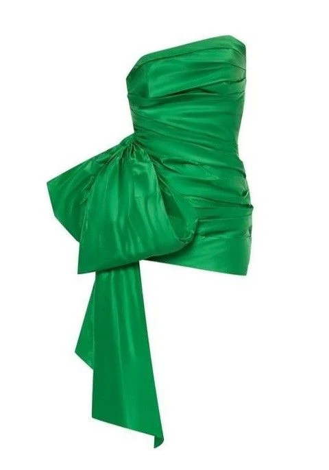 Elegant Green Strapless Homecoming Dress - Short Party Dress J3809 for Prom, Cocktail & Evening Events