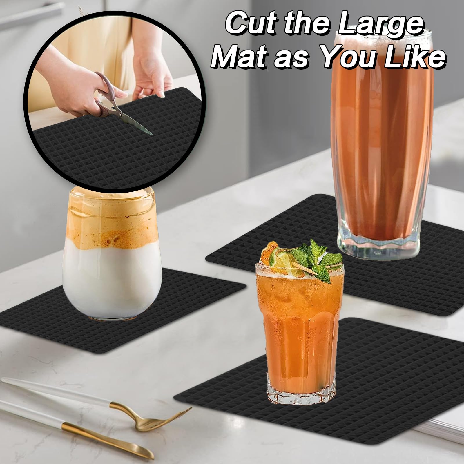 Non-Stick Silicone Baking Mats (2 Pack, 16