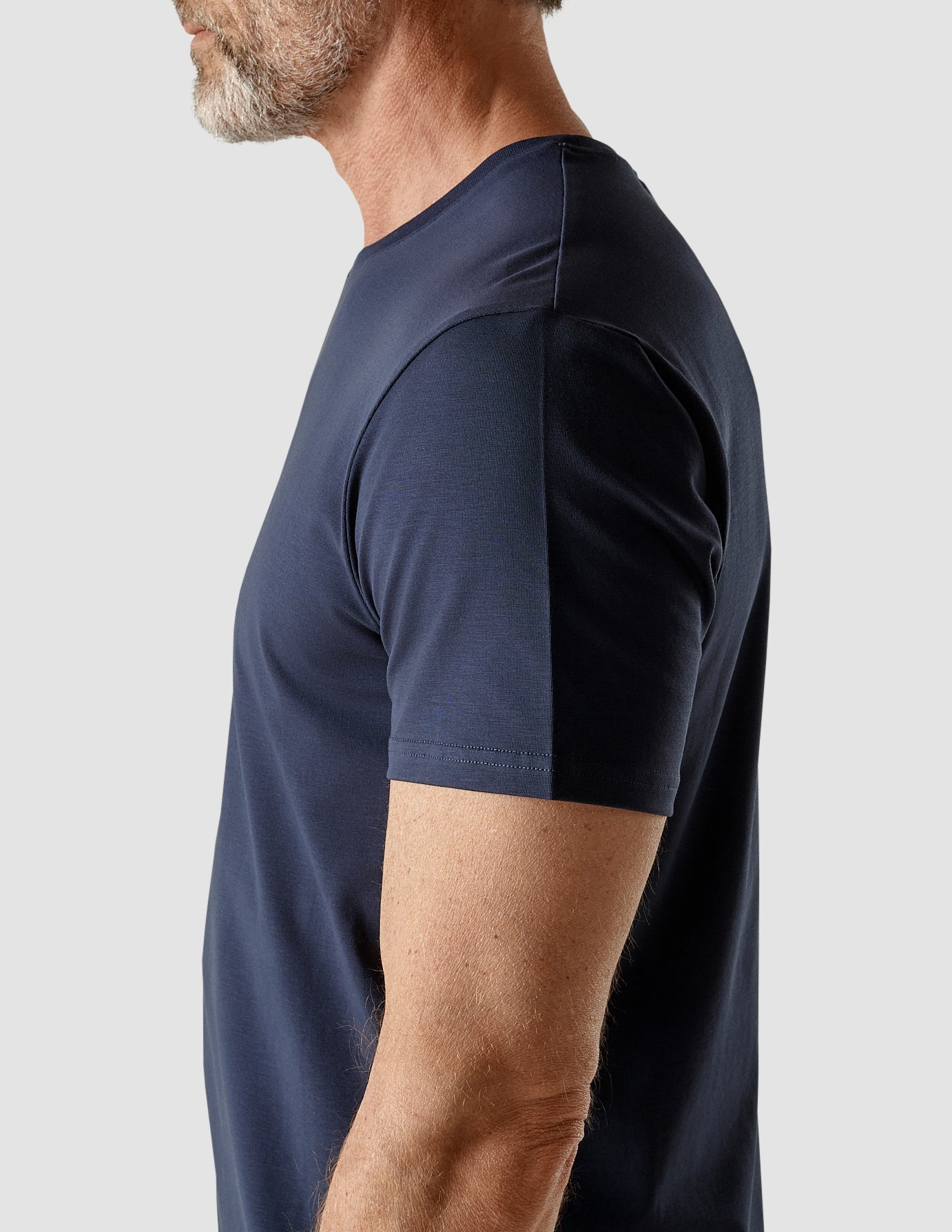 Premium Supima Cotton T-Shirt for Men - Soft & Breathable Navy Blue Tee - Perfect for Casual Wear, Gym & Everyday Comfort