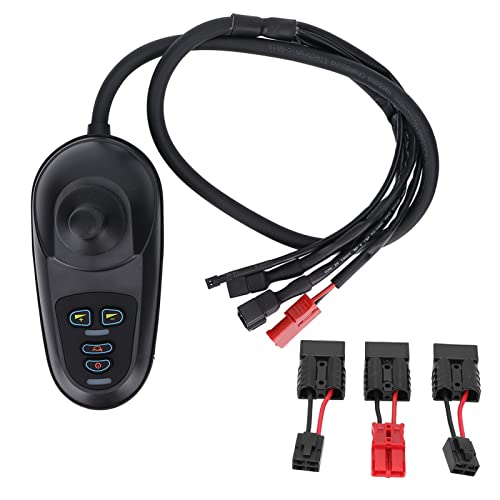 24V Electric Wheelchair Joystick Controller - Professional Brushed Motor Wheelchair Accessory Without Electromagnetic Brake | Perfect for Home Use, Nursing Care & Mobility Assistance