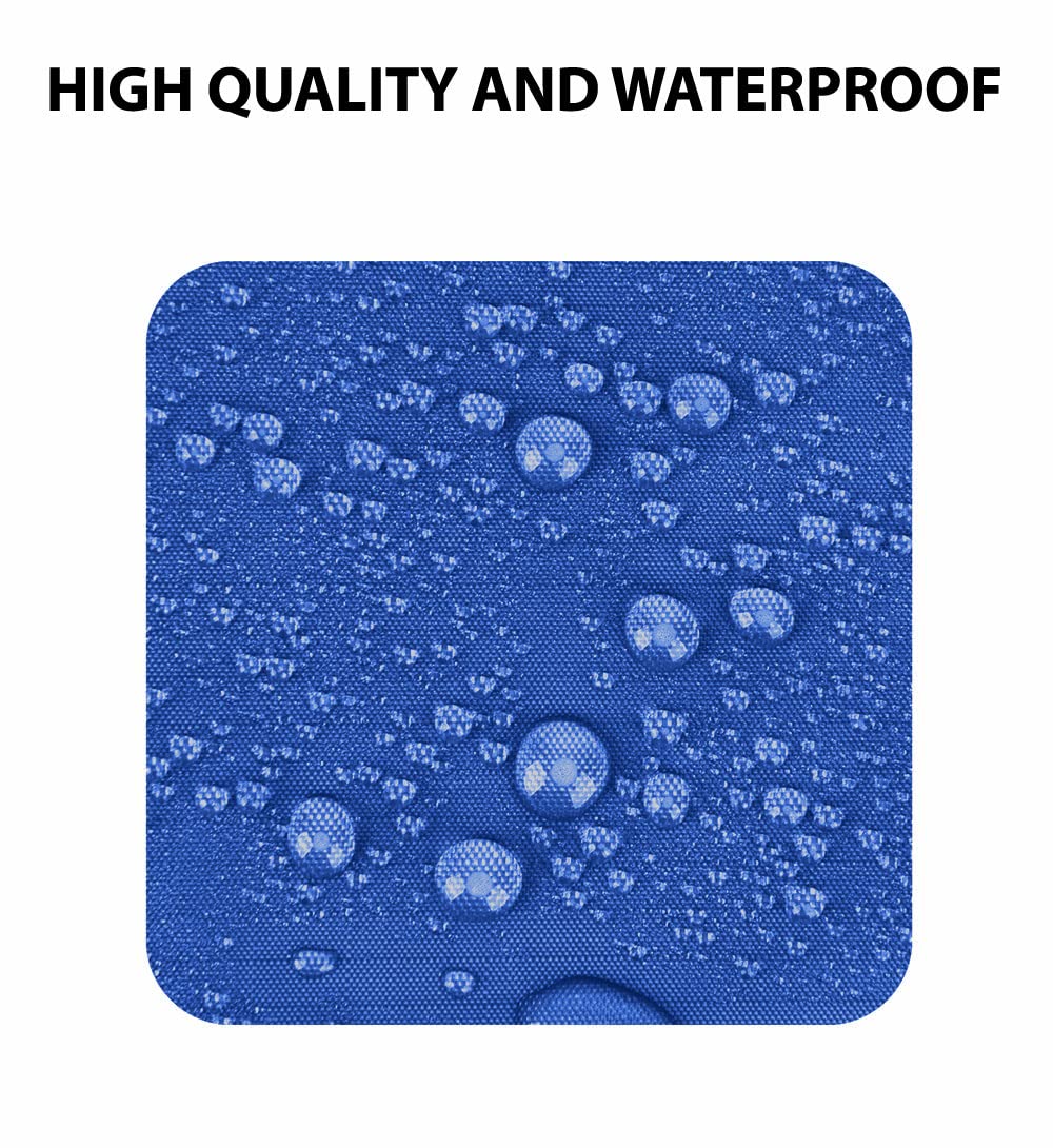 Gold Armour Waterproof Rainfly Tarp for Hammock & Tent - Lightweight Camping Rain Cover, Survival Gear & Essential Outdoor Accessories (Blue) - Perfect for Backpacking, Hiking & Emergency Shelter Protection