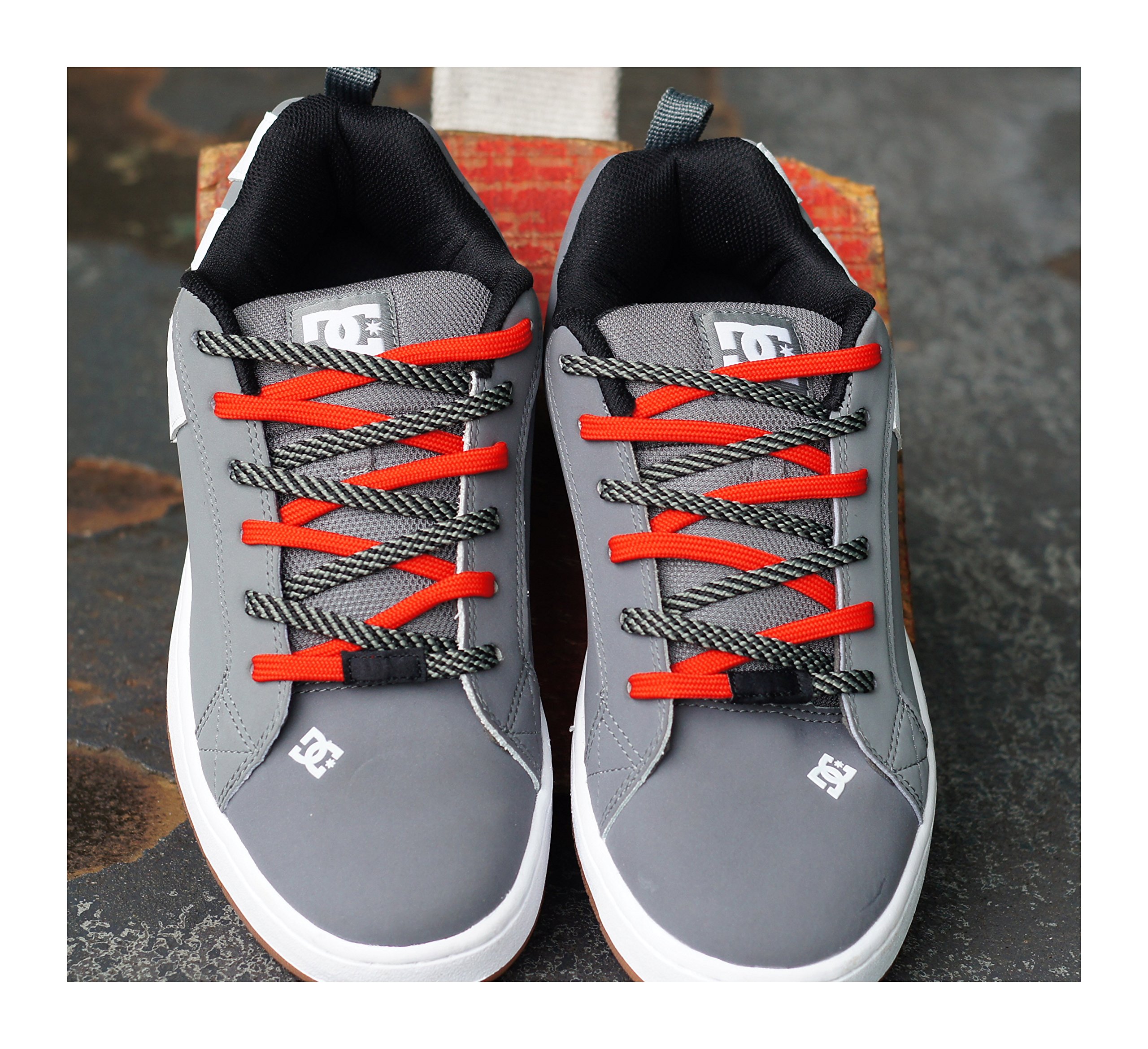 Learn to Tie Shoe Laces Fast & Easy - Dual Colored Waxed Learning Shoelaces for Secure Knots - Perfect for Kids, Beginners and Special Needs