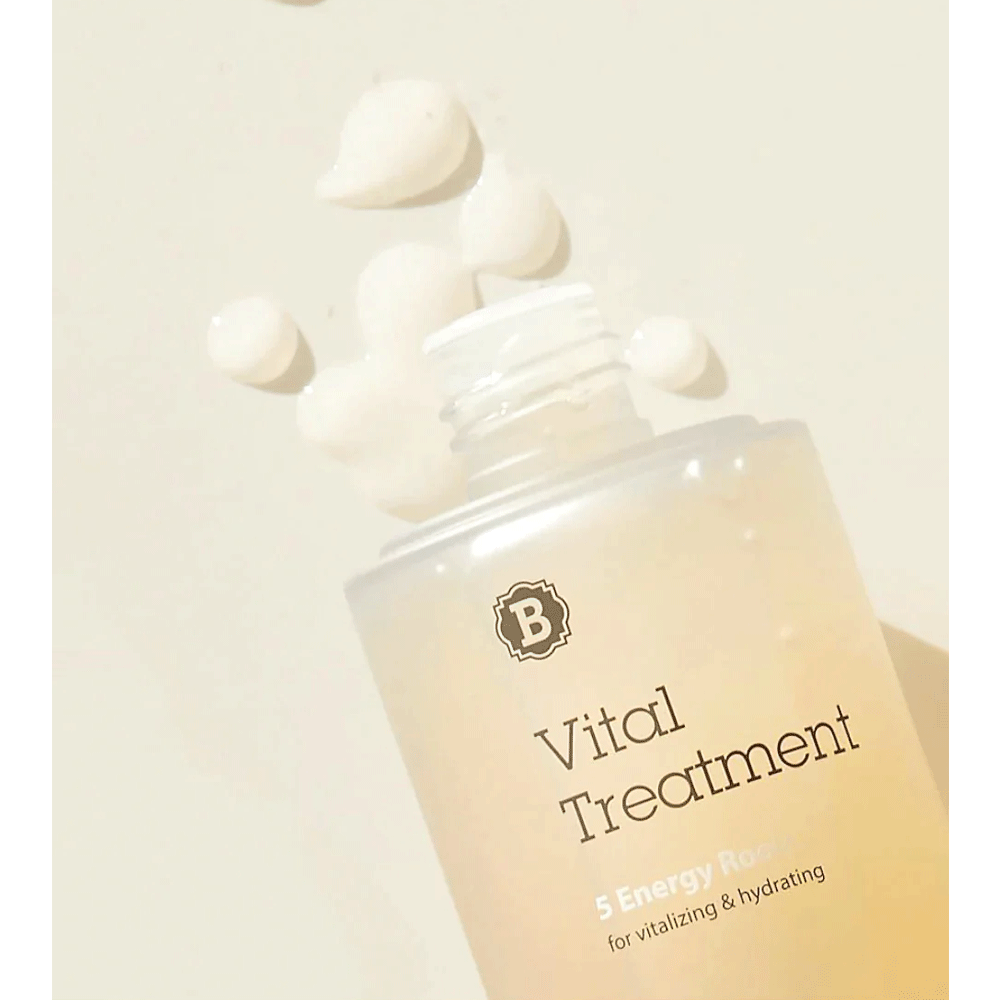 BLITHE Vital Treatment 5 Energy Roots Facial Essence 150ml - Hydrating & Brightening Korean Skincare for Dry & Dull Skin - Perfect for Morning & Night Routine