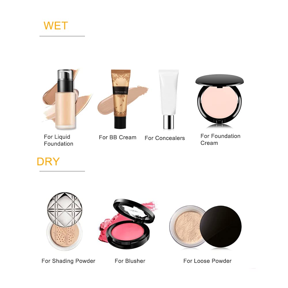 Layfoo Beauty Makeup Sponge - Rose Pink Blender for Liquid Foundation, Concealer & Powder (Dry & Wet Use) - Perfect for Flawless Airbrush Finish & Everyday Makeup Application