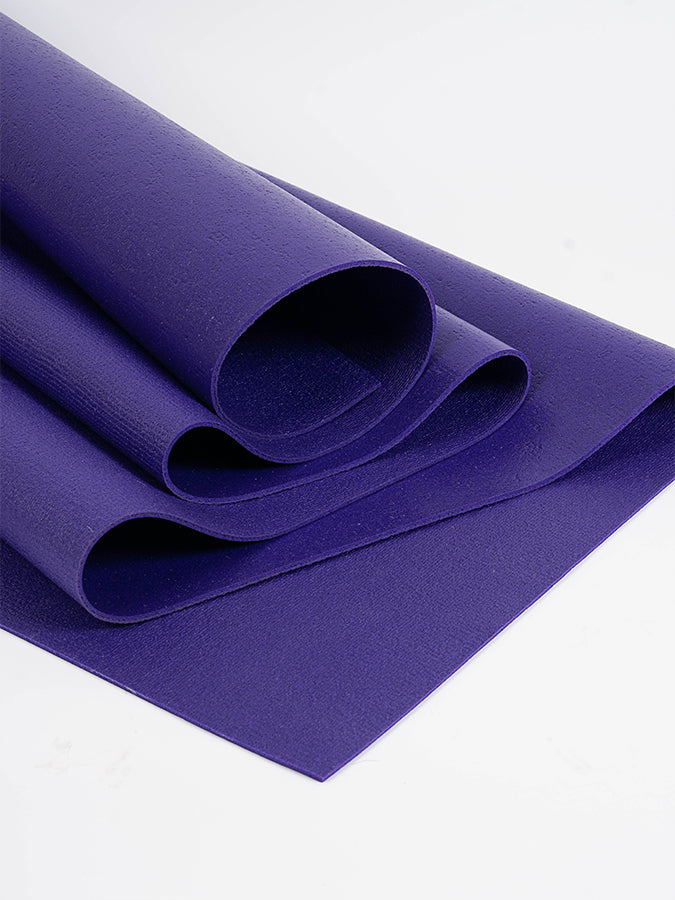 Eco-Friendly Travel Yoga Mat 3mm - Oeko-Tex Certified Non-Slip Exercise Mat for Yoga, Pilates & Home Workouts - Perfect for Travel, Studio & Outdoor Use