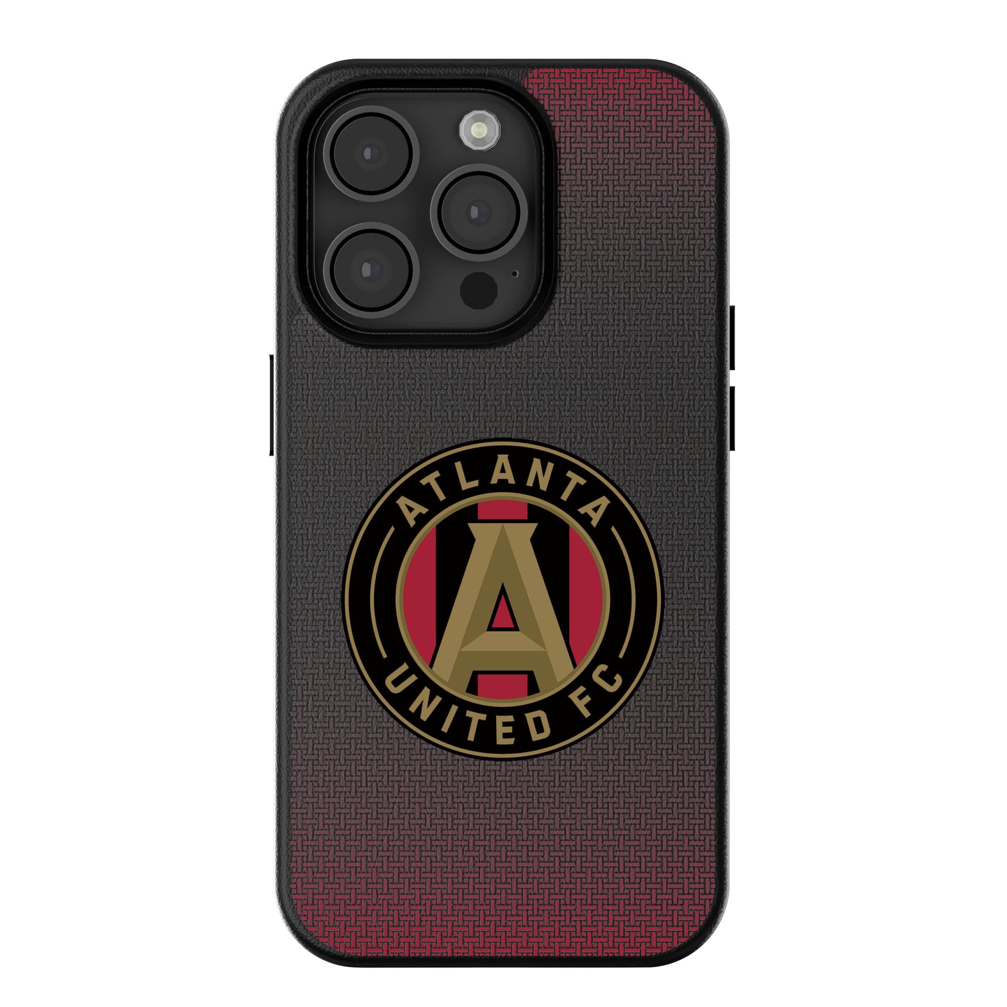 Atlanta United FC MagSafe Compatible iPhone Case - Durable & Stylish Linen Cover for Apple iPhone 12/13/14/15 - Perfect for Soccer Fans & Game Day Support
