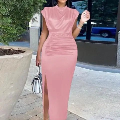 Maia Elegant Slinky Evening Bodycon Dress for Women - Sexy Clubwear, Cocktail Party, Night Out, Formal Occasions