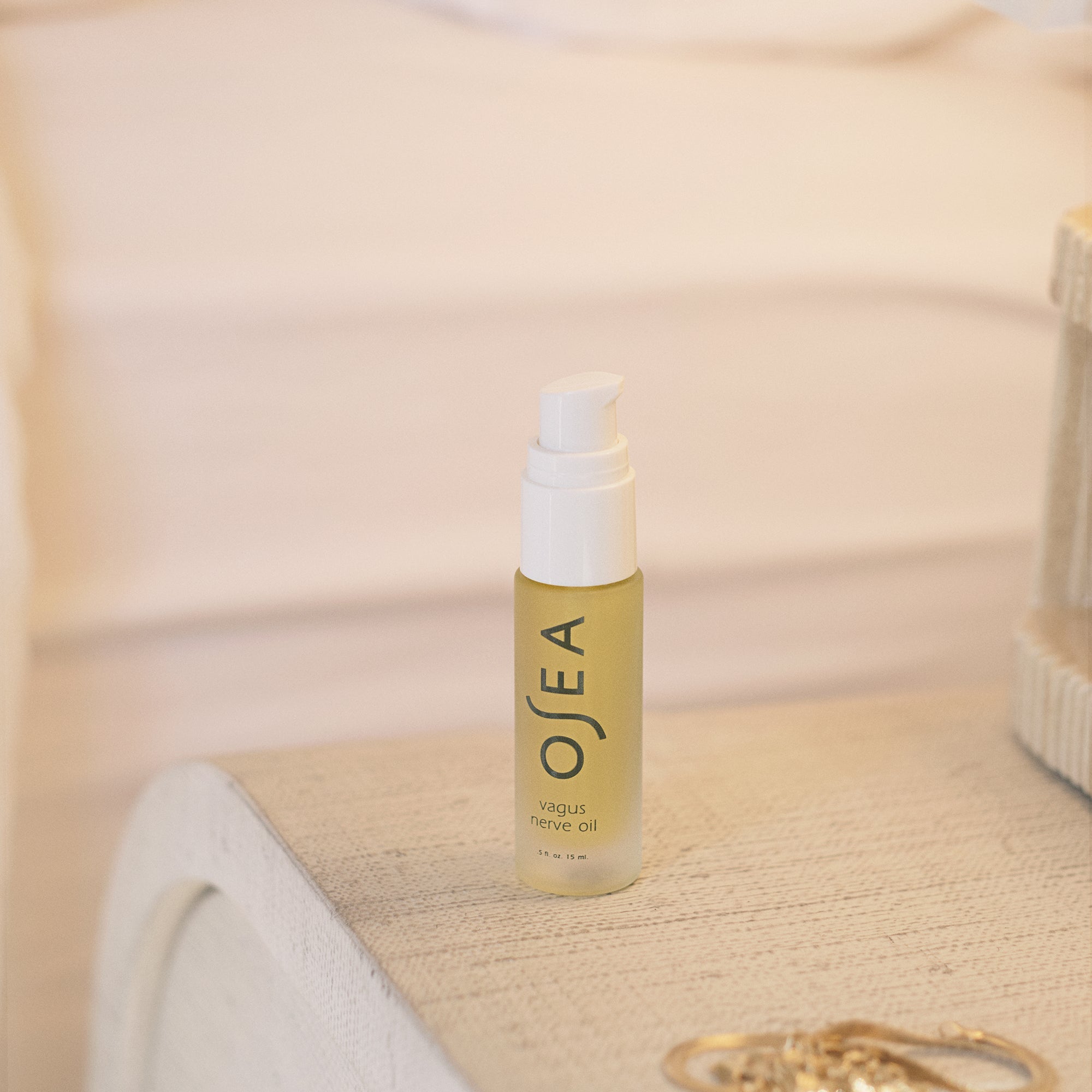 Vagus Nerve Oil for Relaxation & Stress Relief - Natural Calming Aromatherapy Essential Oil for Anxiety, Sleep & Meditation - Perfect for Massage, Diffuser & Self-Care Routine