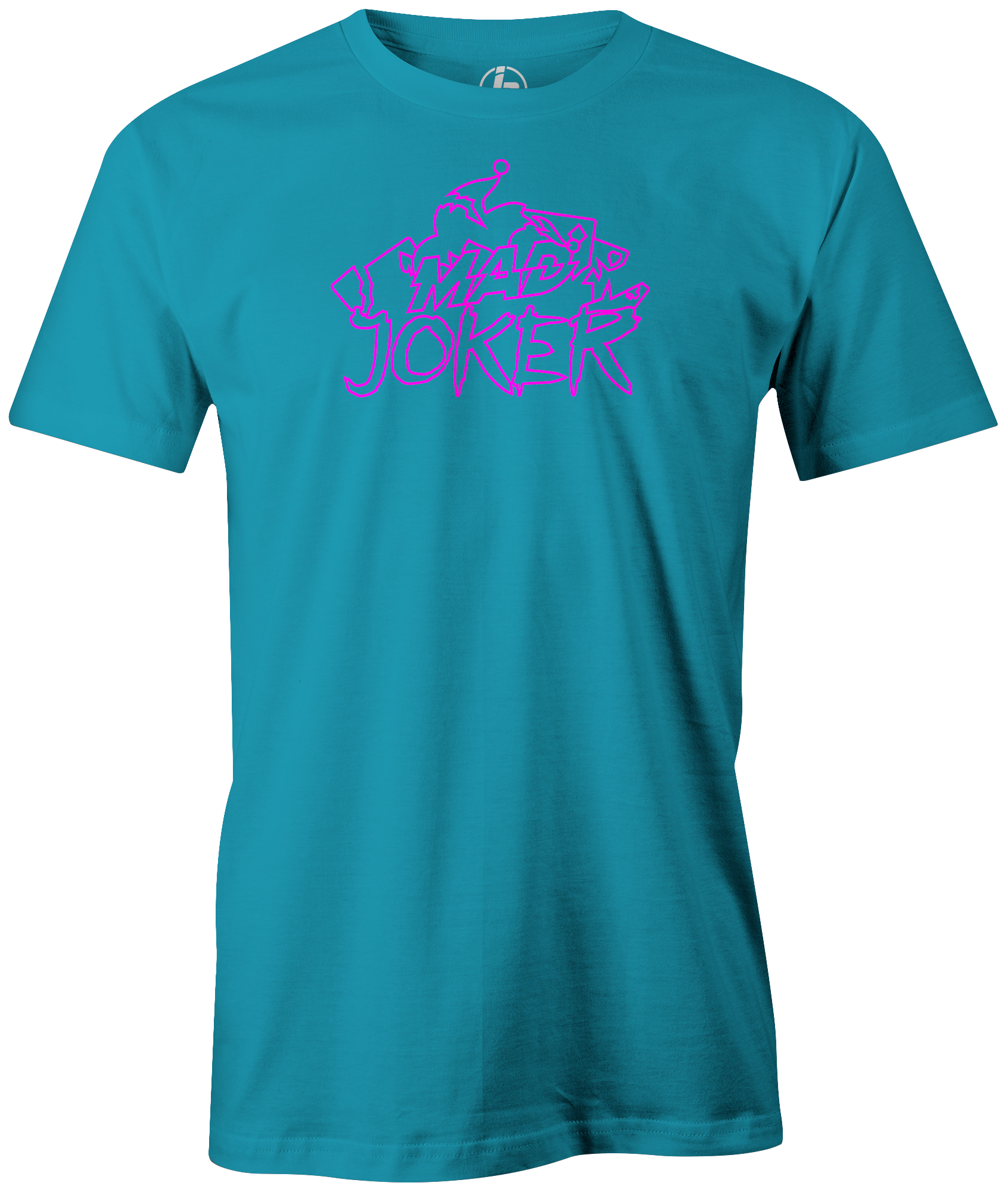 Swag Mad Joker Bowling Ball Logo T-Shirt - Funny Bowler Graphic Tee for Men & Women - Perfect for Bowling Parties & Casual Wear