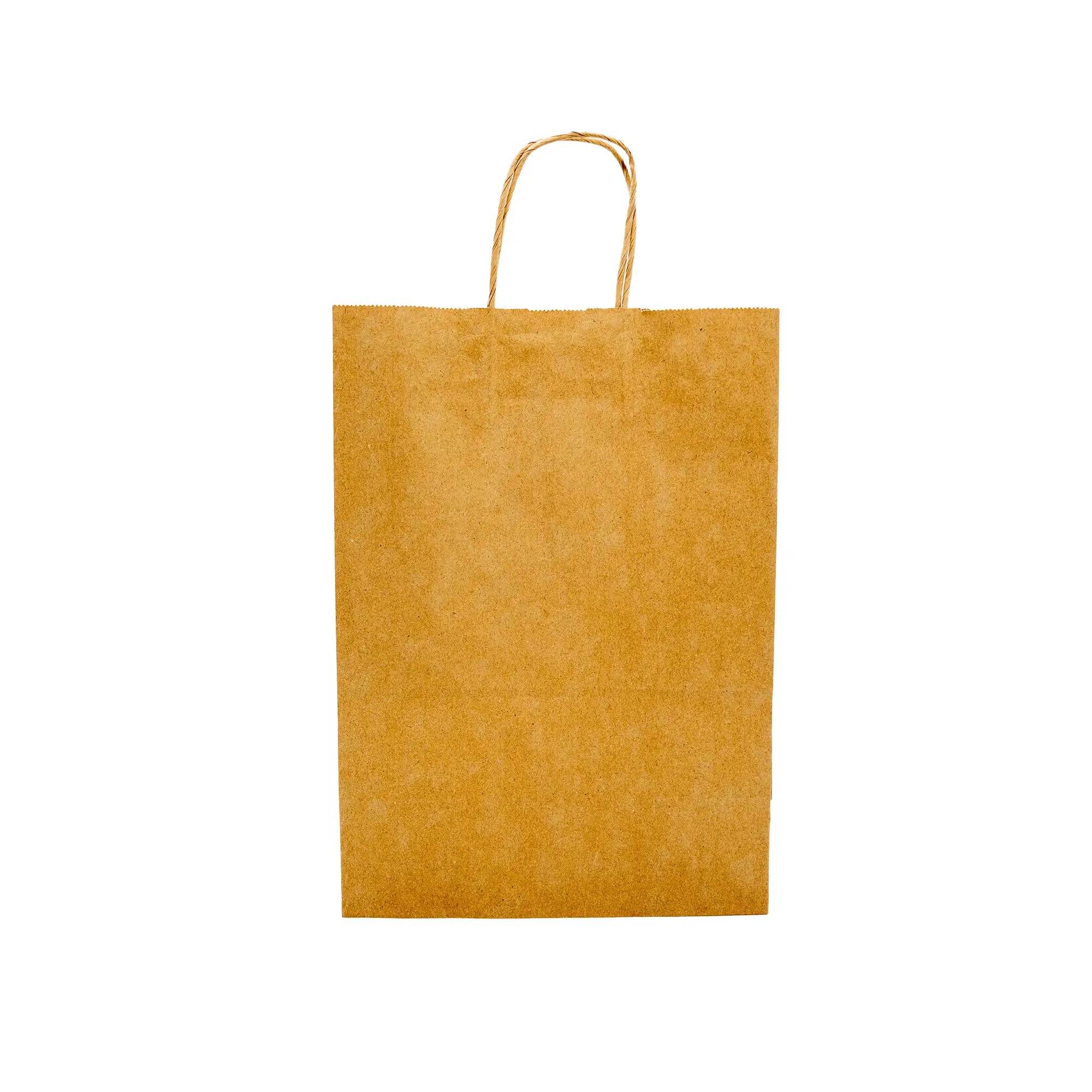 Eco-Friendly Paper Shopping Bags with Twisted Handles - Reusable Gift & Retail Bags for Stores, Boutiques & Parties