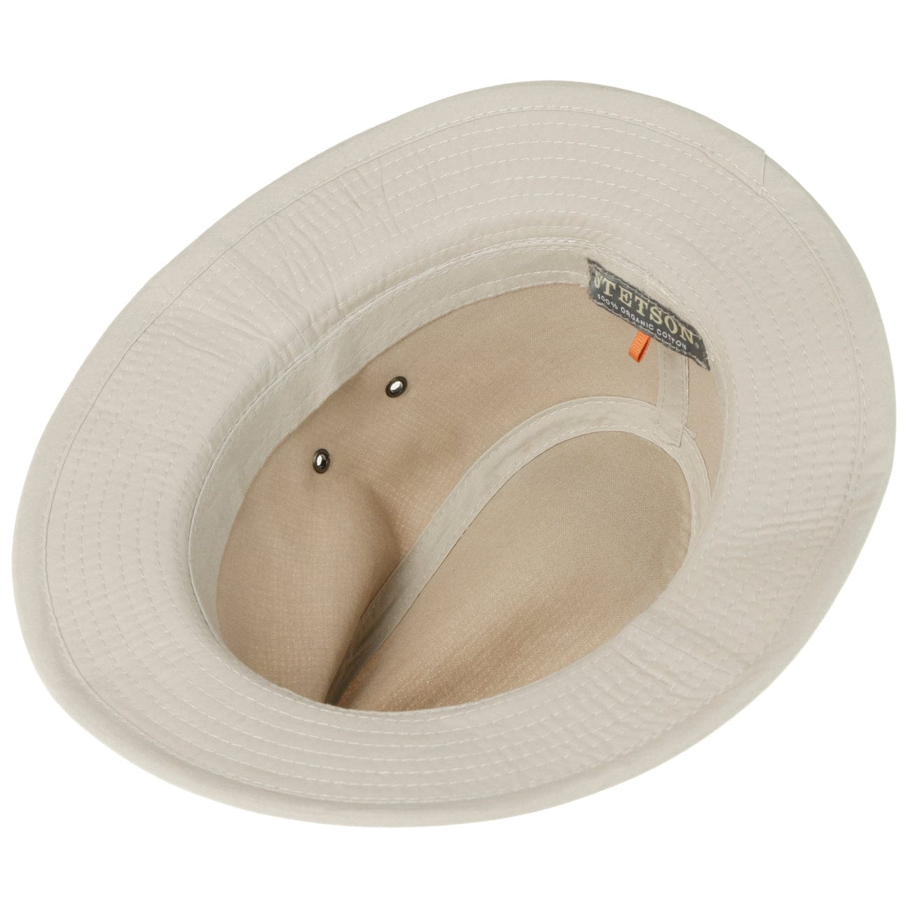Stetson Organic Cotton Traveler Hat for Men & Women - Breathable Sun Protection for Outdoor Adventures, Hiking, and Beach Vacations