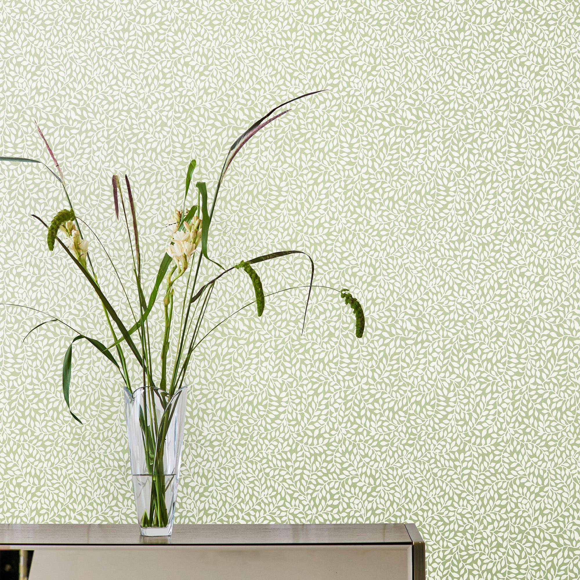 Laura Ashley Little Vines Hedgerow Wallpaper - Floral Botanical Peel & Stick Wallpaper for Bedroom, Nursery, Living Room Decor - Self-Adhesive Removable Wallpaper Roll for Home Renovation