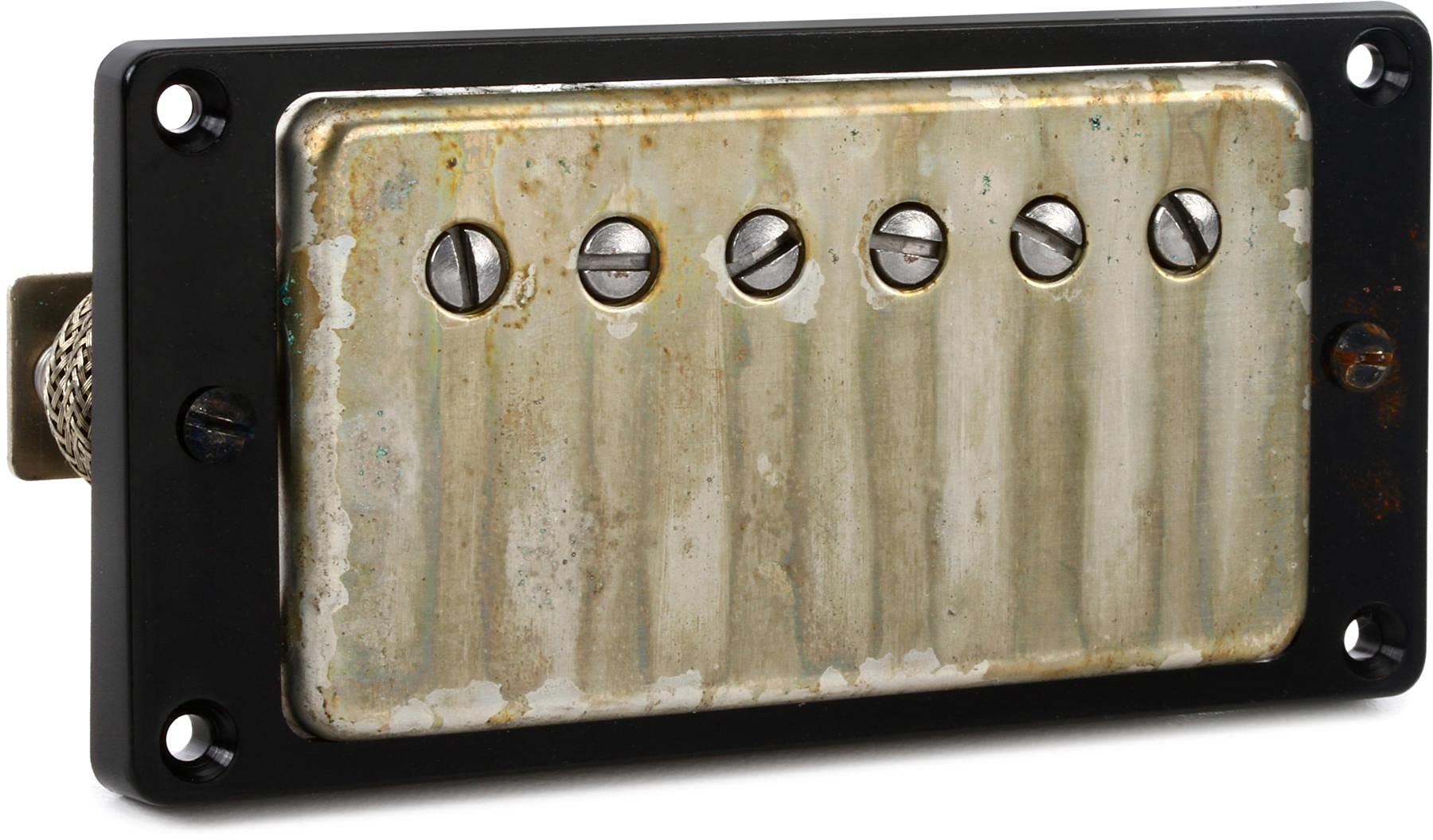 Seymour Duncan Antiquity Neck Humbucker Pickup - Nickel Cover for Electric Guitar - Vintage Tone Upgrade for Blues, Rock & Jazz Musicians