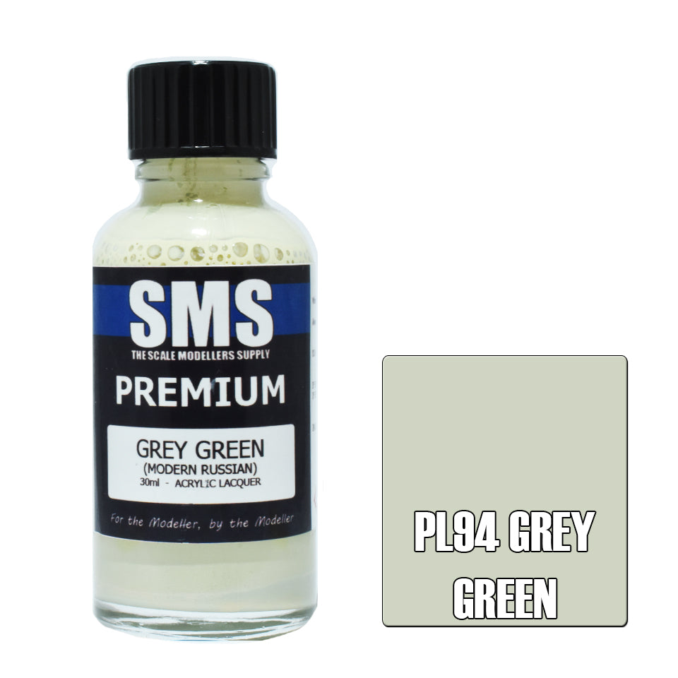 Premium 30ML Airbrush Paint - Acrylic Lacquer in Grey Green for Scale Modelers | Perfect for Miniatures, Warhammer, and DIY Craft Projects