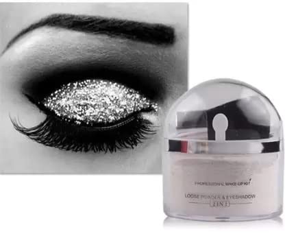 Wiffy HD Finish Waterproof White Loose Powder Highlighter - Long-Lasting Makeup for Oily Skin, Perfect for Daily Wear & Special Occasions