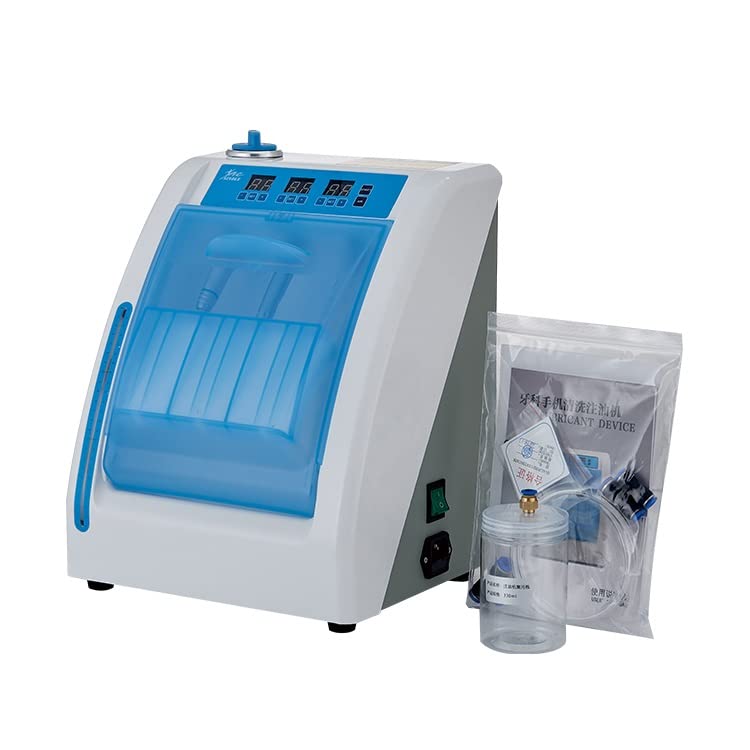NSKI Dental Handpiece Maintenance Oil System - 3 Port Connector for Spray Cleaning & Lubrication | Professional Dental Equipment for Handpiece Care & Maintenance | Perfect for Dental Clinics, Labs & Offices