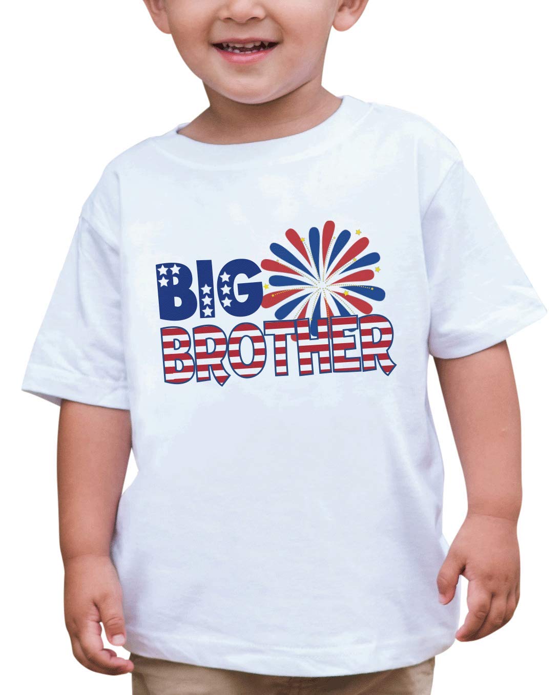 7 Ate 9 Apparel Youth Big Brother Halloween T-Shirt - Funny Sibling Costume for Trick or Treating & Family Halloween Parties
