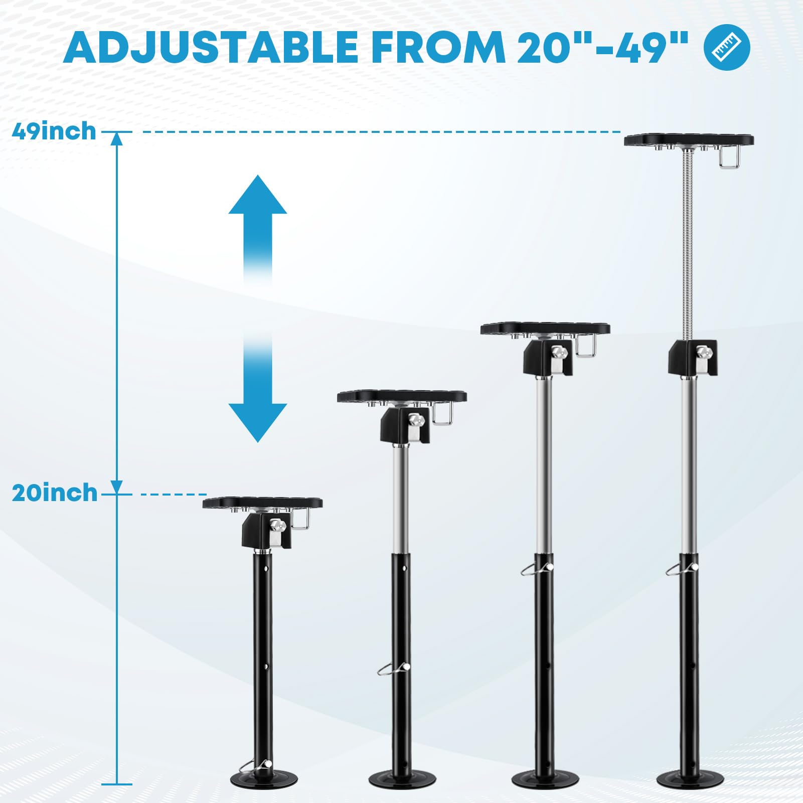 Kohree Heavy Duty RV Slide Out Supports Jack - 5000lbs Capacity, Adjustable 20