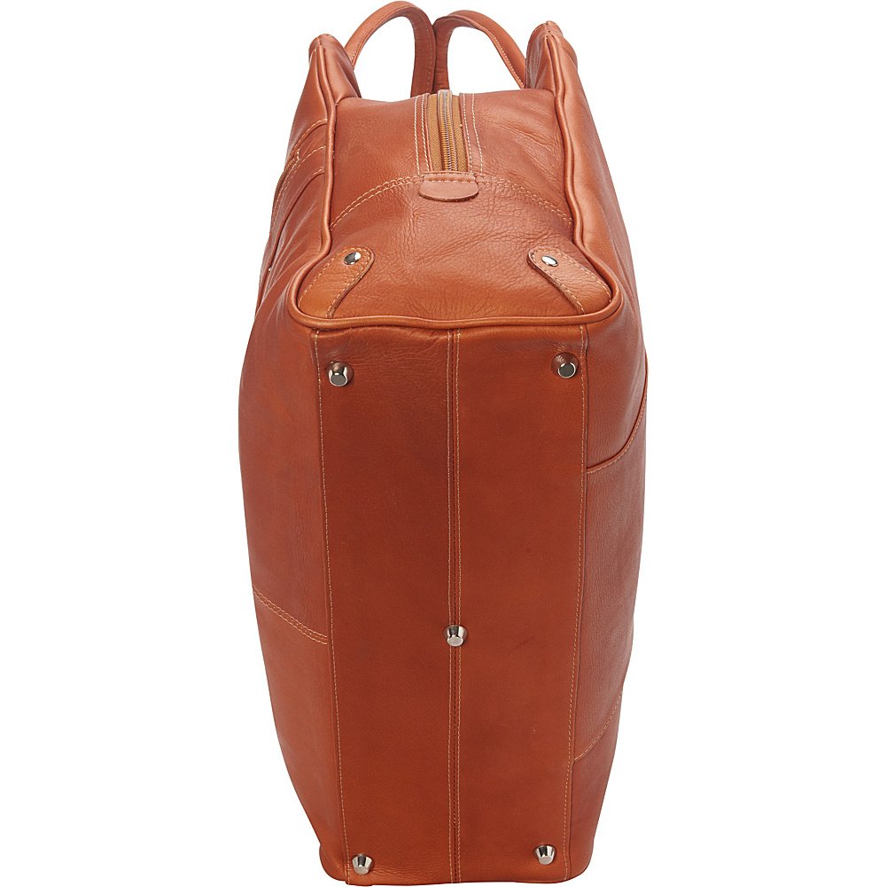 Stylish Chocolate Brown Laptop Travel Tote Bag for Women & Men - Waterproof Work Commuter Briefcase with Padded Laptop Compartment (Fits 15.6