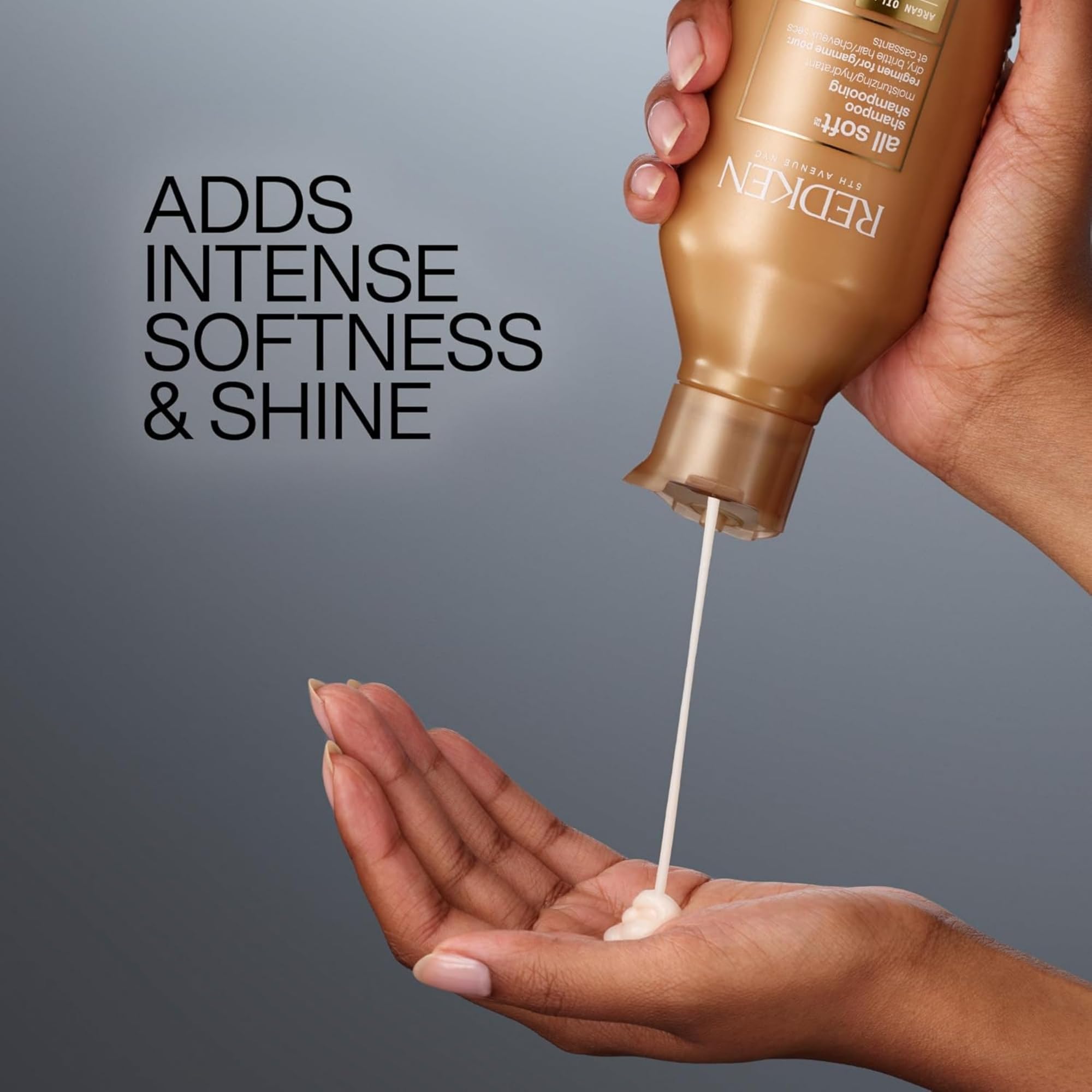 Redken All Soft Shampoo and Conditioner Set for Dry, Damaged & Brittle Hair - Argan Oil Infused Hydrating Formula for Intense Softness & Shine - Perfect for Daily Hair Care & Salon-Quality Results at Home