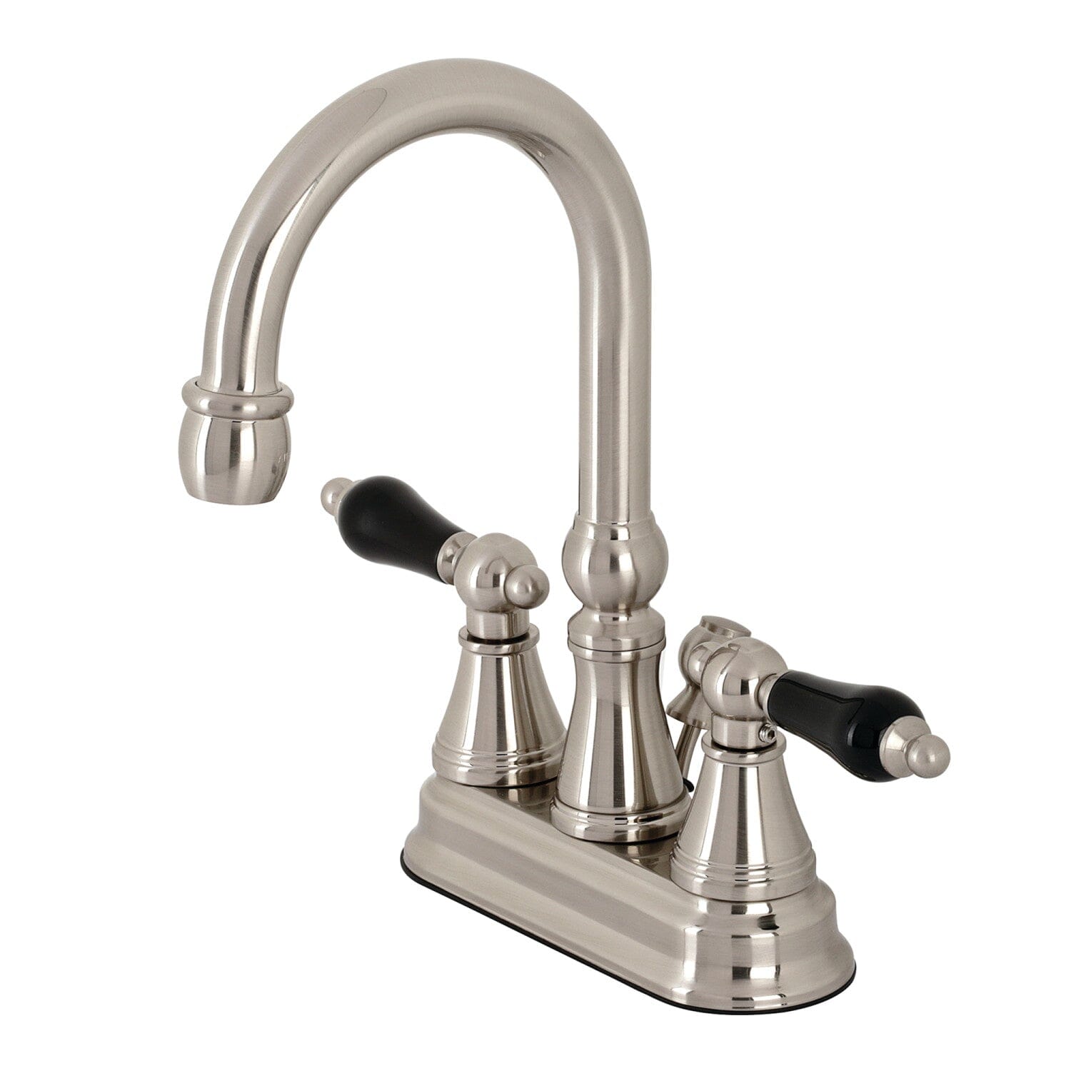 Duchess Double Handle 3-Hole Deck Mount 4-Inch Centerset Bathroom Faucet with Brass Pop-Up Drain - Perfect for Modern Bathroom Vanities and Sink Upgrades