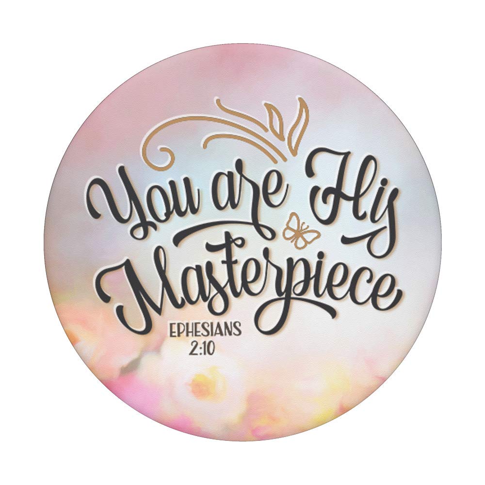 Christian Phone Grip with Inspirational Bible Verse - Religious Phone Accessory for Daily Encouragement & Faith-Based Motivation - Perfect for Church, Bible Study & Christian Gift Giving