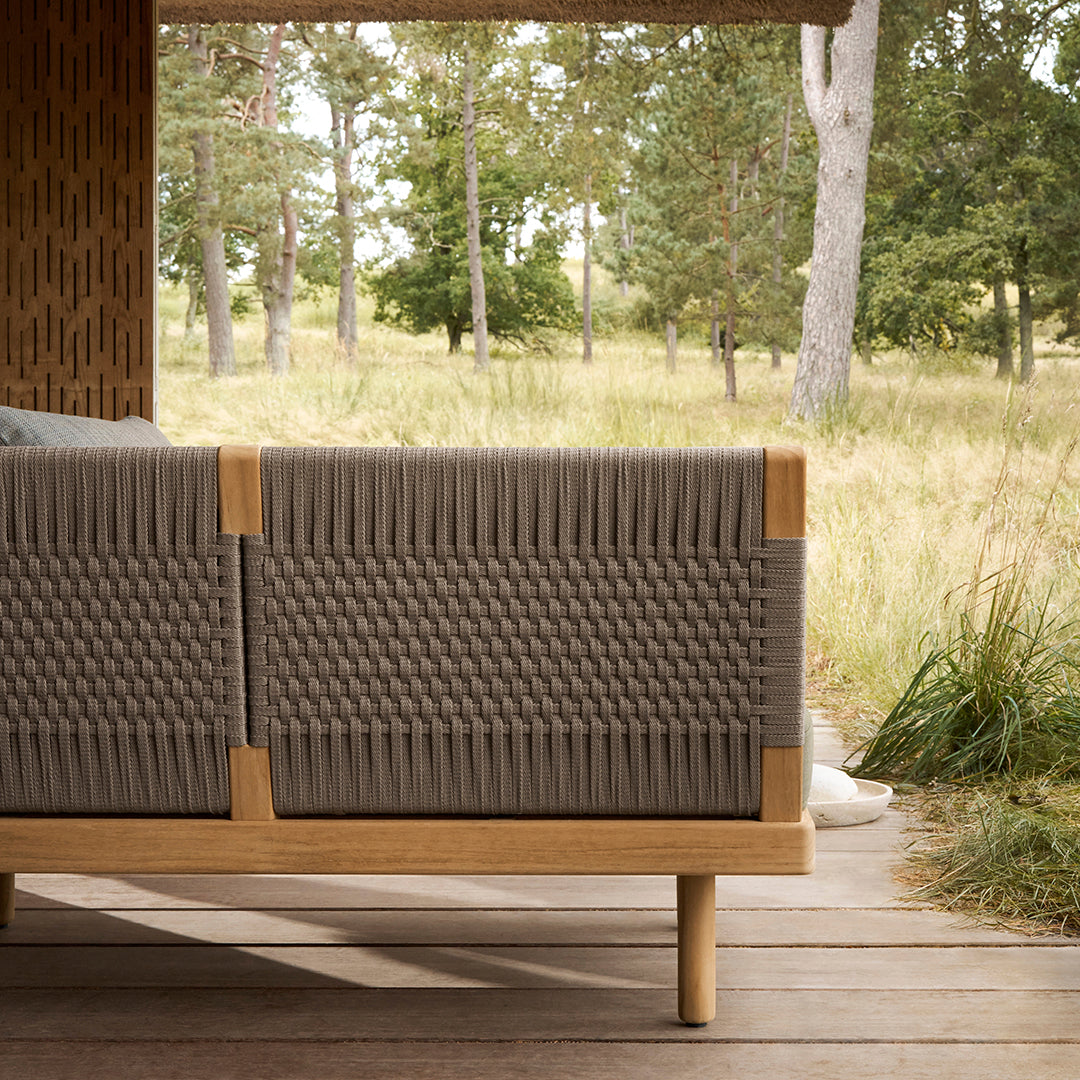 Modular Outdoor Sofa Set - Waterproof & Weather-Resistant Patio Furniture for Backyard, Garden, Poolside - Comfortable Sectional Couch with Removable Cushions
