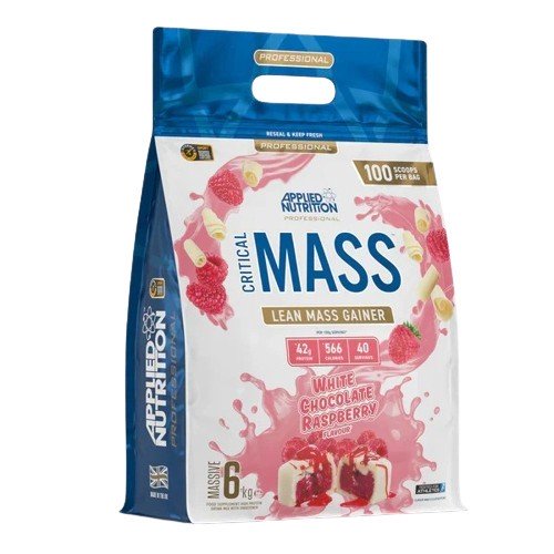 Applied Nutrition Critical Mass Professional Weight Gainer - 6000g for Muscle Growth & Recovery | Perfect for Bodybuilders & Athletes