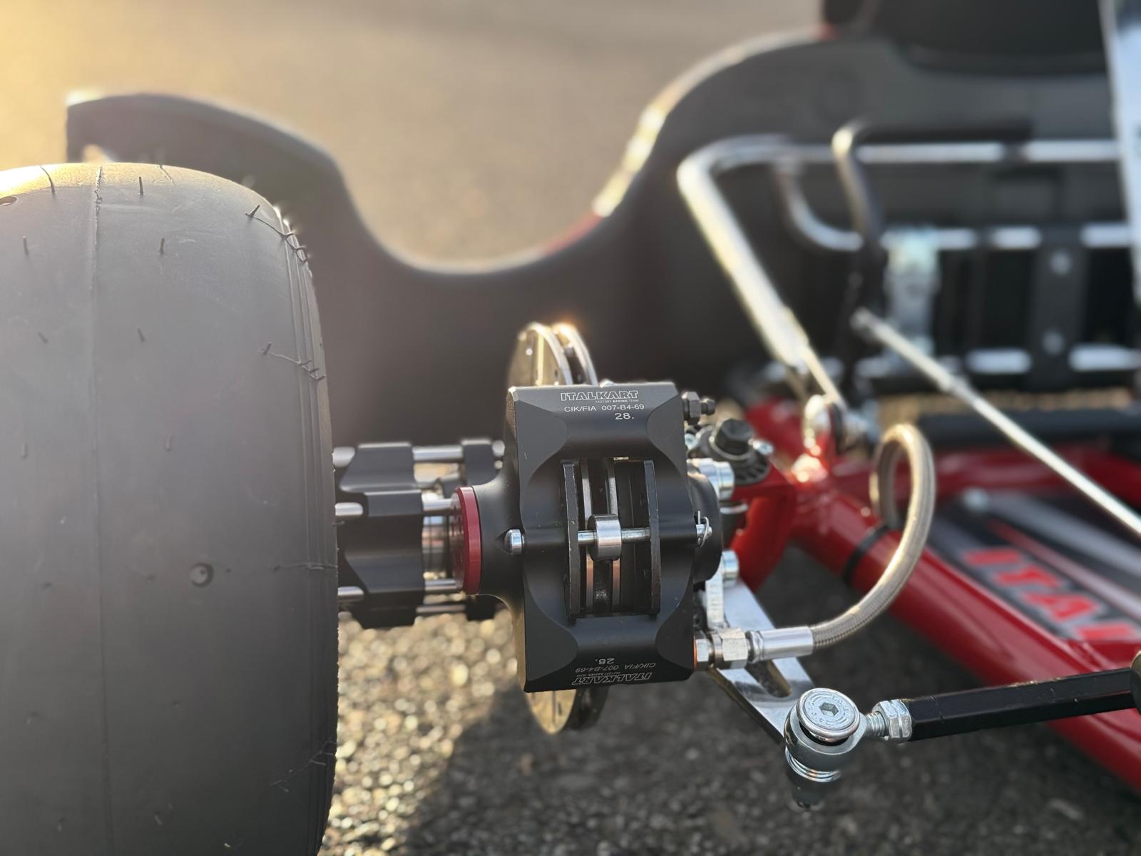 Italkart Rapido V1 Adjustable Wheel Base KZ/Shifter Kart Chassis - Perfect for Competitive Kart Racing & Track Performance