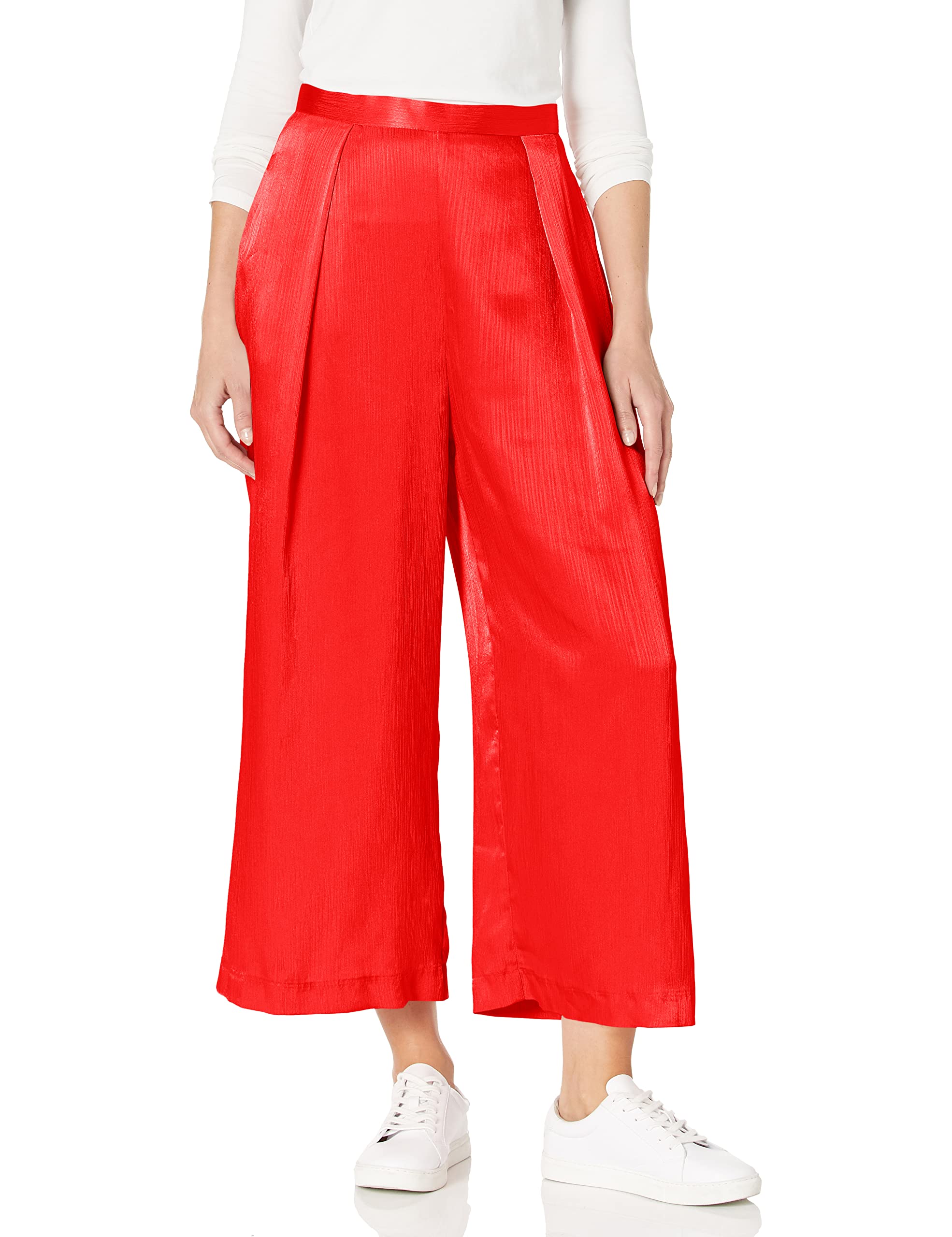 FindersKEEPERS Women's High Waisted Wide Leg Pants - Vintage Retro Style Casual Lounge Pants for Work, Travel & Everyday Wear