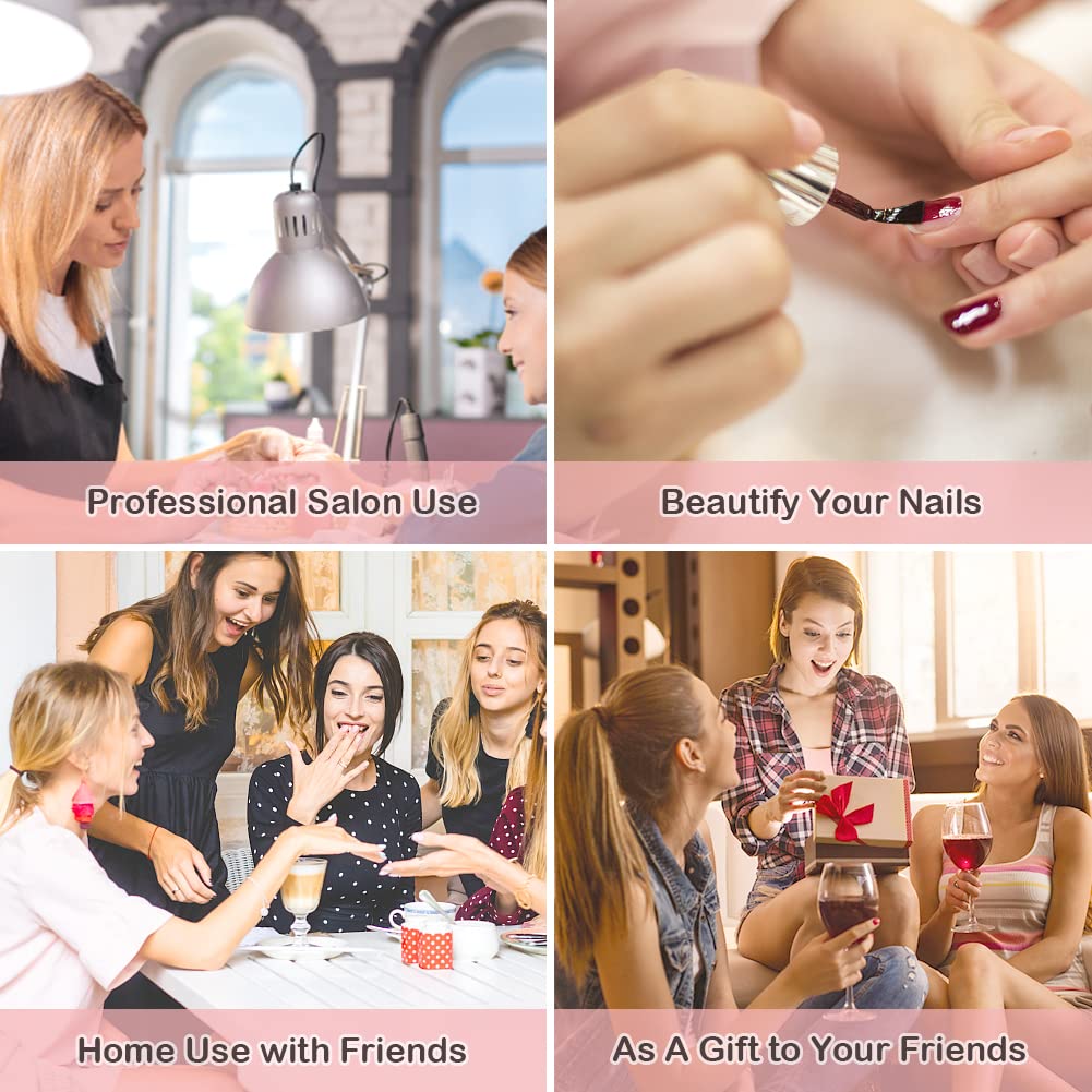 Professional Electric Nail Drill Set - USB Portable Nail Filer Machine with 6 Drill Bits & Sanding Bands | Manicure Pedicure Kit for Acrylic, Gel & Polygel Nails | Perfect for Home Salon & Nail Art Enthusiasts