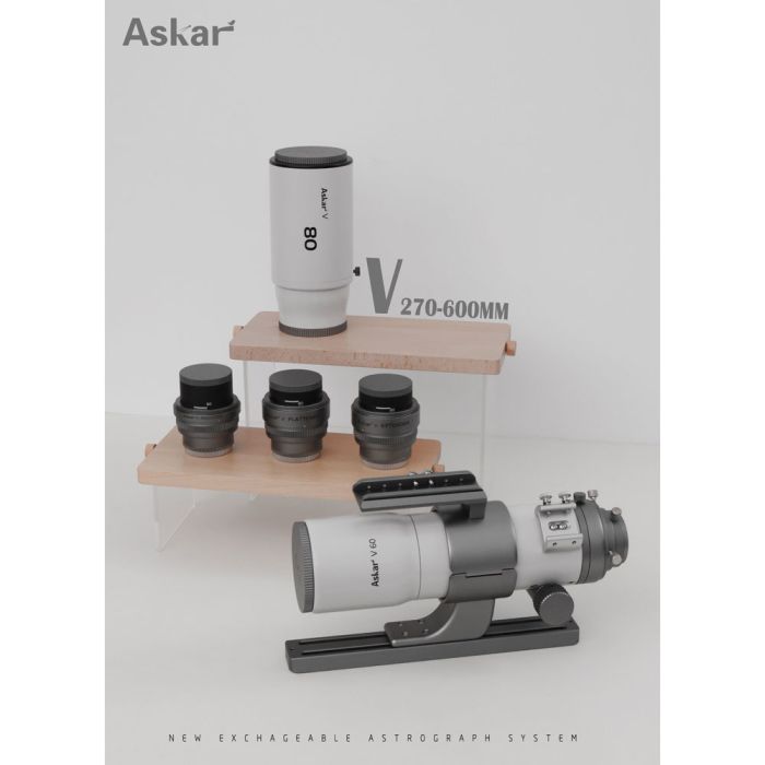 Askar V Modular APO Refractor Telescope - High Performance Astrophotography & Stargazing Equipment for Beginners & Professionals | Perfect for Deep Space Observation, Lunar Photography & Astronomy Enthusiasts