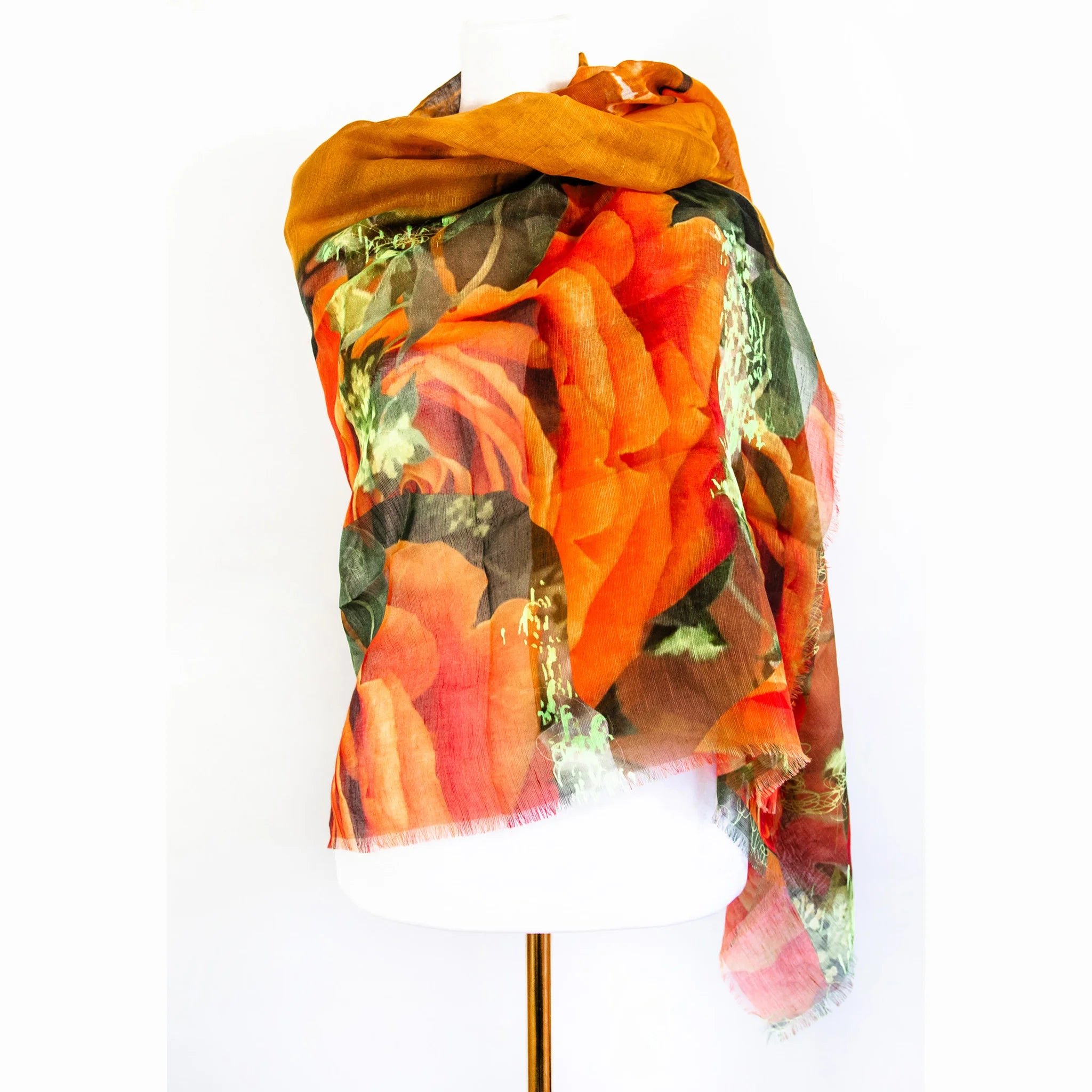 Camila NYC Orange - Stylish Women's Fashion Top for Casual & Party Wear | Trendy Blouse for Everyday Outfits & Night Out