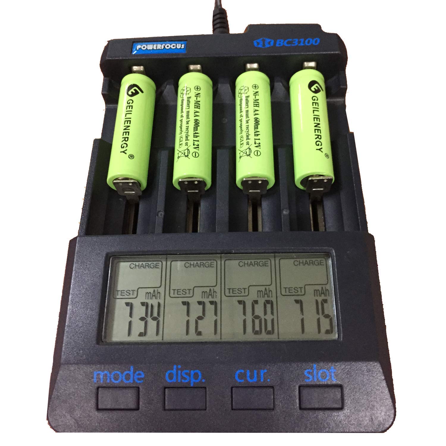 1.2V 600mAh NiMH/NiCd Rechargeable Solar Batteries for Outdoor Solar Lights - AA Size Replacement Batteries for Garden Lamps, Remote Controls, and Computer Mice - Perfect for Solar-Powered Outdoor Lighting and Electronic Devices
