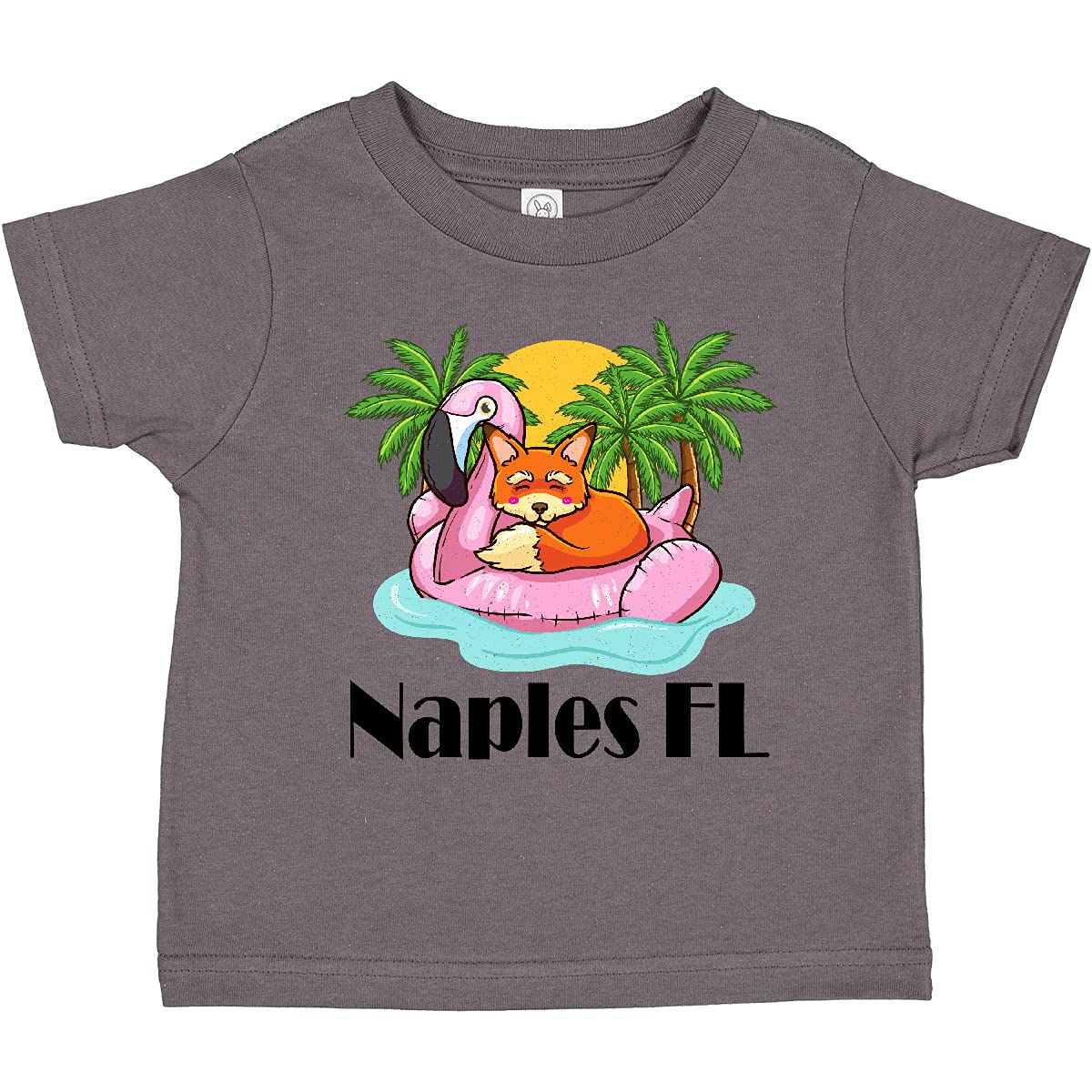 Inktastic Naples Florida Beach Vacation Toddler T-Shirt - Cute Summer Outfit for Boys & Girls - Perfect for Beach Trips, Family Vacations & Toddler Playdates