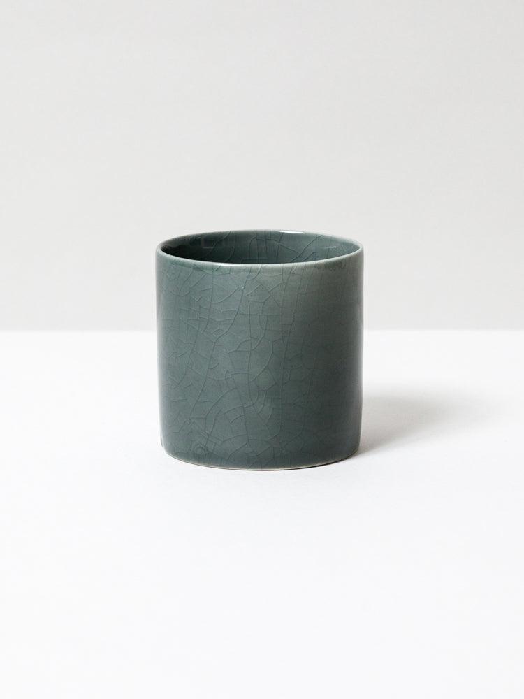 Nankei Banko Yaki Crackle Glaze Japanese Tea Cup - Handmade Ceramic Tea Cup for Matcha, Sencha & Green Tea - Perfect for Tea Ceremonies & Home Decor