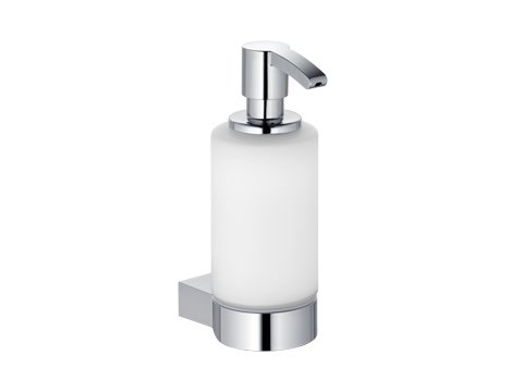 14957019000 Chrome-Plated Plastic Soap Dispenser with Pump - Ideal for Kitchen, Bathroom & Office Use