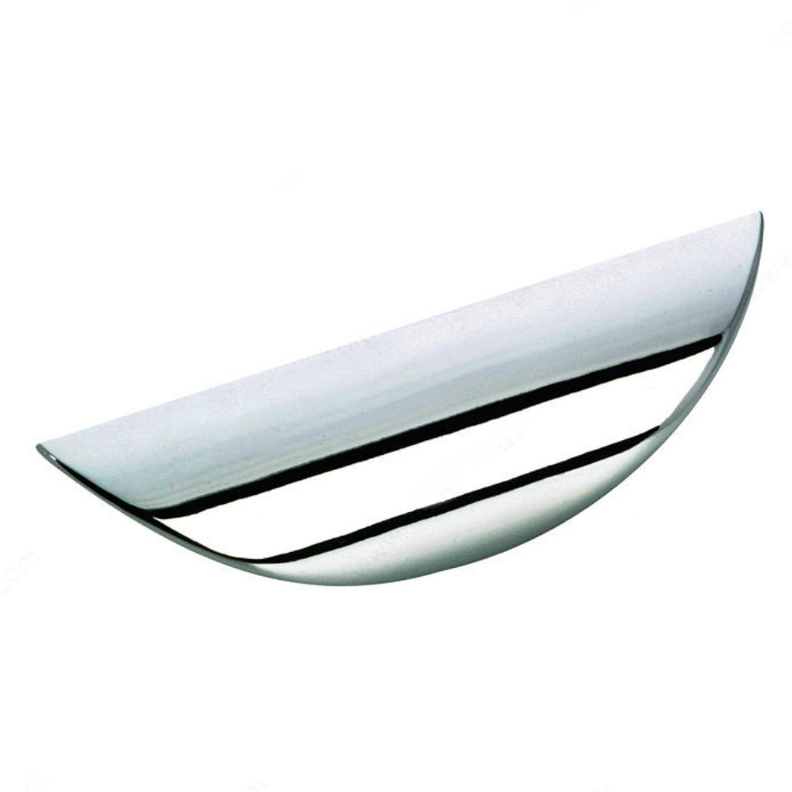 Luna Cabinet Knobs - Polished Chrome Drawer Pulls & Cabinet Handles - Modern Kitchen & Bathroom Hardware for Cabinets, Dressers & Furniture (Set of 10)